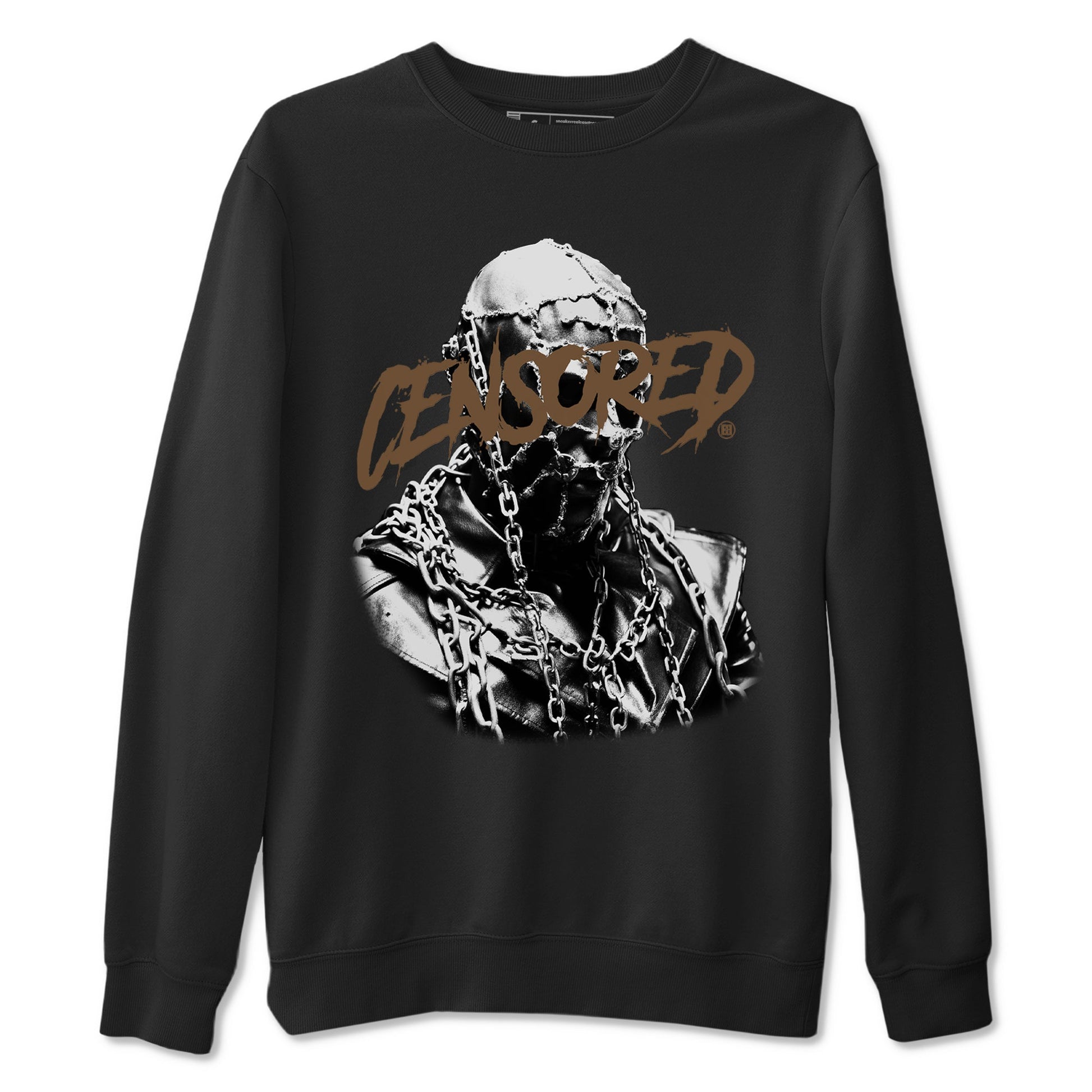 Travis Scott x Jordan Jumpman Jack TR Dark Mocha shirts to match jordans Censored Graphic sneaker match tees Jordan Jumpman Jack Travis Scott Dark Mocha match shoes to clothes SNRT Sneaker Tees unisex cotton Black 2 shirts