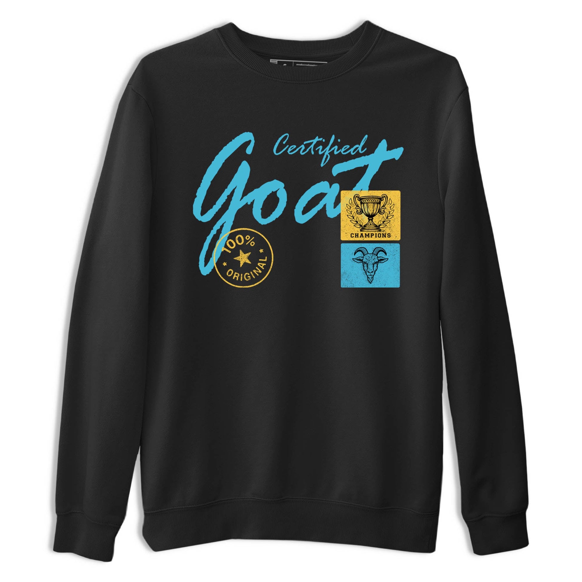Sneaker Threads – Sneaker Tees To Match Air Jordan 11 Retro Gamma – Certified Goat Graphic Tee Black 2. Perfect for Jordan releases 2025 colorways.