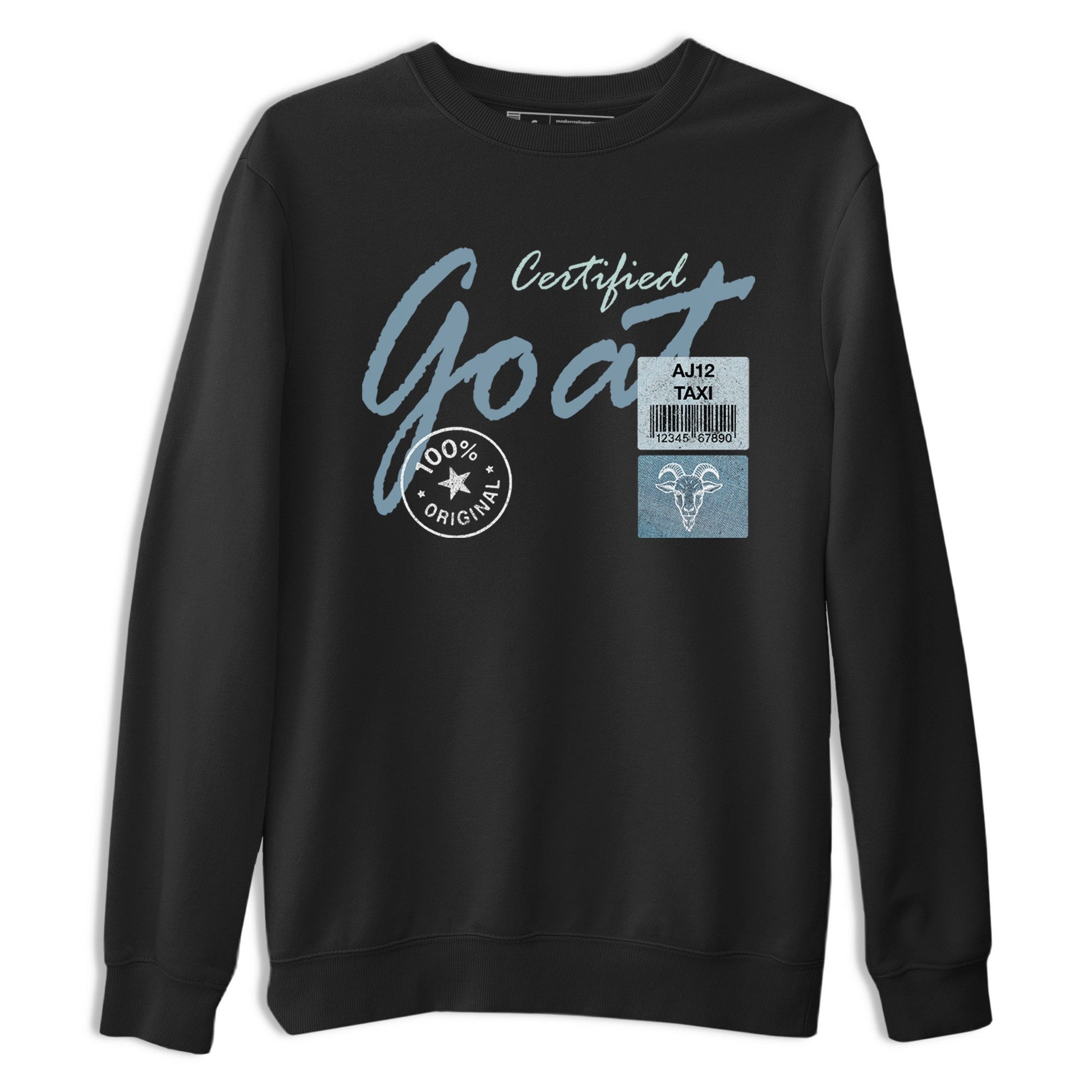 Sneaker match tees – Sneaker Tees To Match 4s Worn Blue Air Jordan 4 Denim Shoes – Certified Goat Tee Black 2