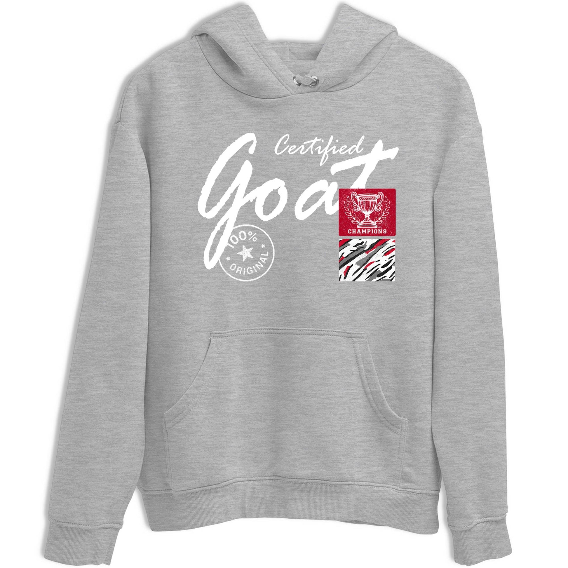 Sneaker Threads – Sneaker Tees To Match Air Jordan 8 Bunny – Certified Goat Graphic Tee Heather Grey 2. Perfect for Jordan releases 2025 colorways.