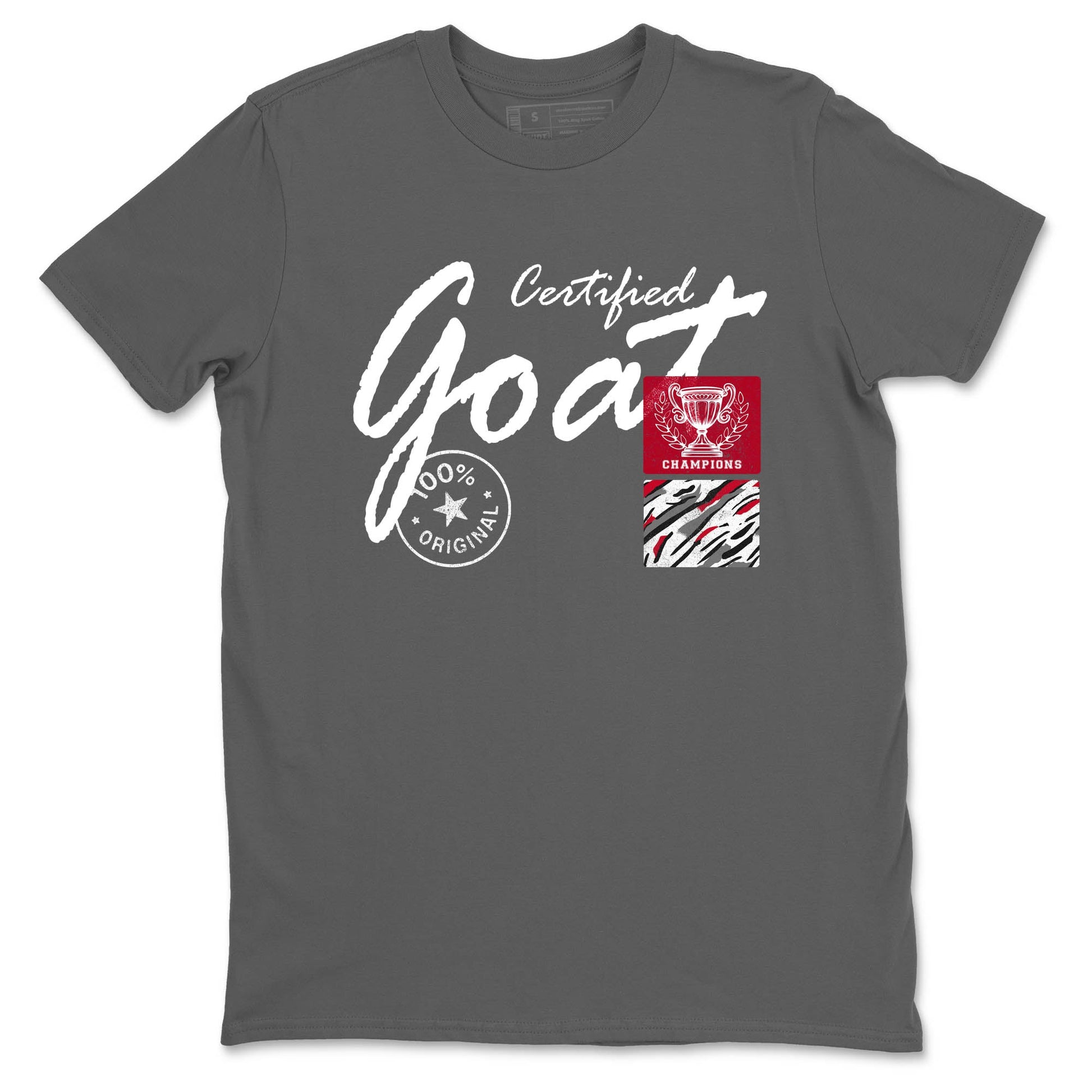Sneaker Threads – Sneaker Tees To Match Air Jordan 8 Bunny – Certified Goat Graphic Tee Cool Grey 2. Perfect for Jordan releases 2025 colorways.