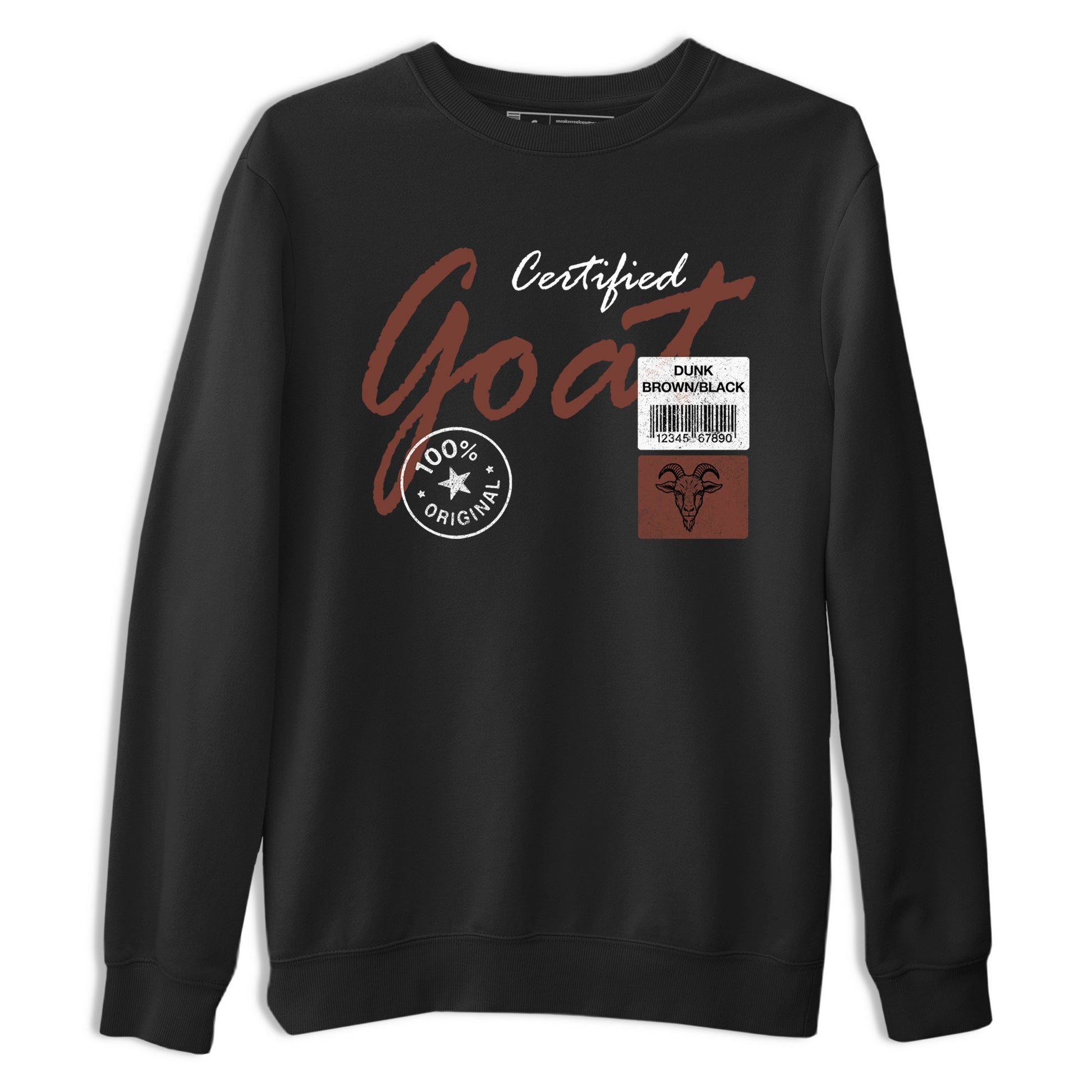 Sneaker match tees – Sneaker Tees To Match Dunk Low Football Shoes – Certified Goat Tee Black 2