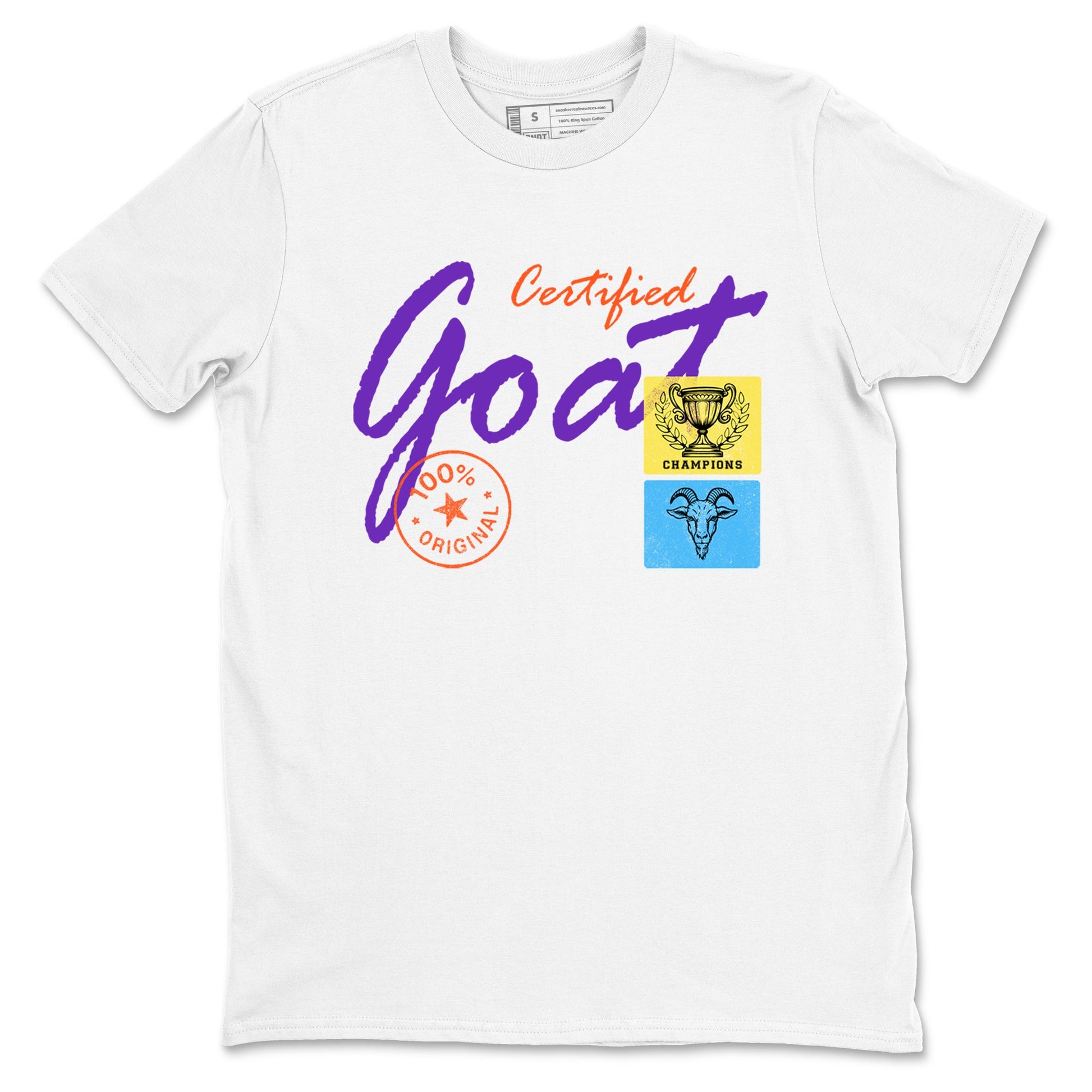 Sneaker Threads – Sneaker Tees To Match New Balance 9060 Prism Purple – Certified Goat Graphic Tee White 2. Perfect for Jordan releases 2025 colorways.