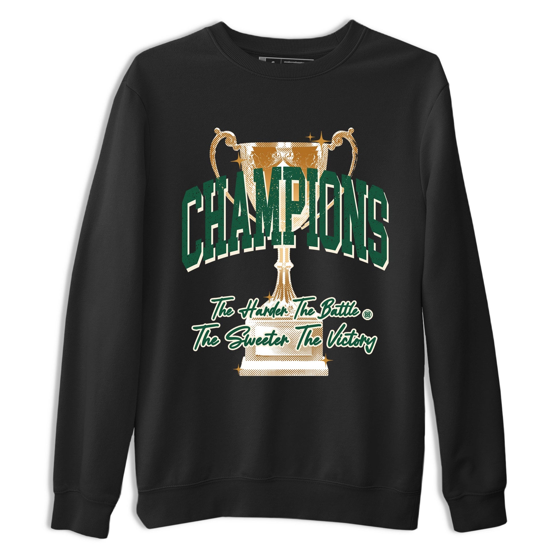 Sneaker Threads – Sneaker Tees To Match Air Jordan 1 Pro Green – Champions Trophy Graphic Tee Black 2. Perfect for Jordan releases 2025 colorways.