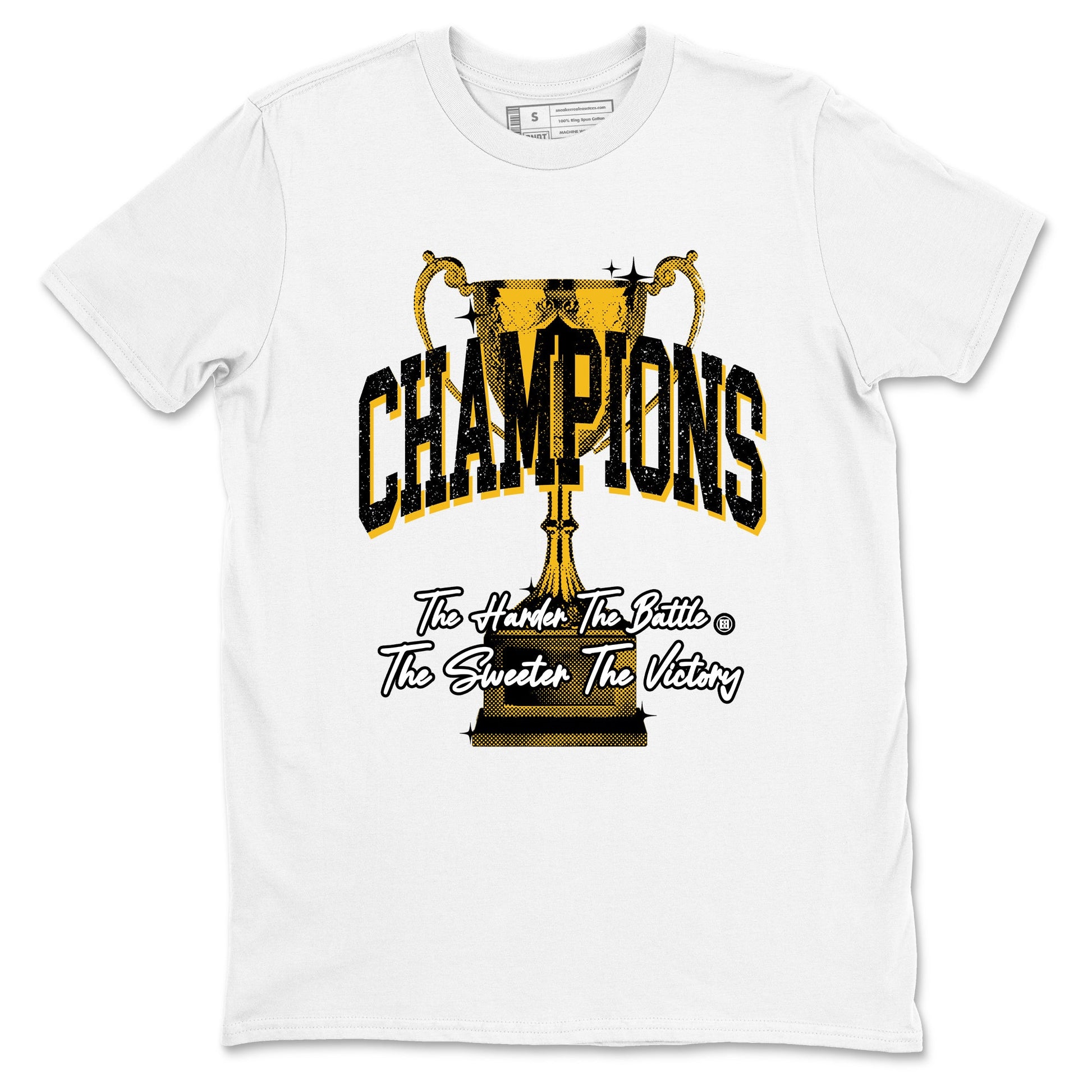 Champions Trophy sneaker match tees styled to complete your fit with the Air Jordan 5 Tokyo sneakers, shown in White 2.