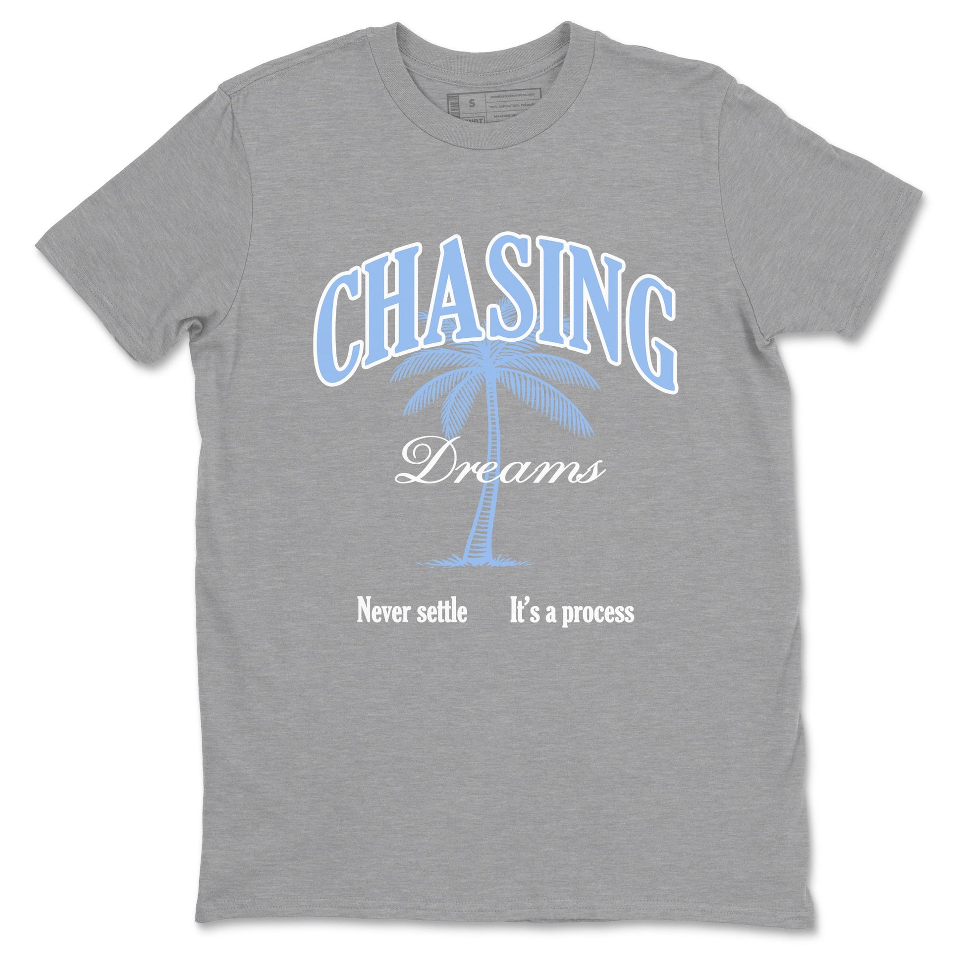 4s Forget Me Not shirts to match jordans Chasing Dreams sneaker match tees Air Jordan 4 WMNS Aluminummatch shoes to clothes SNRT Sneaker Tees unisex cotton Heather Grey 2 shirts