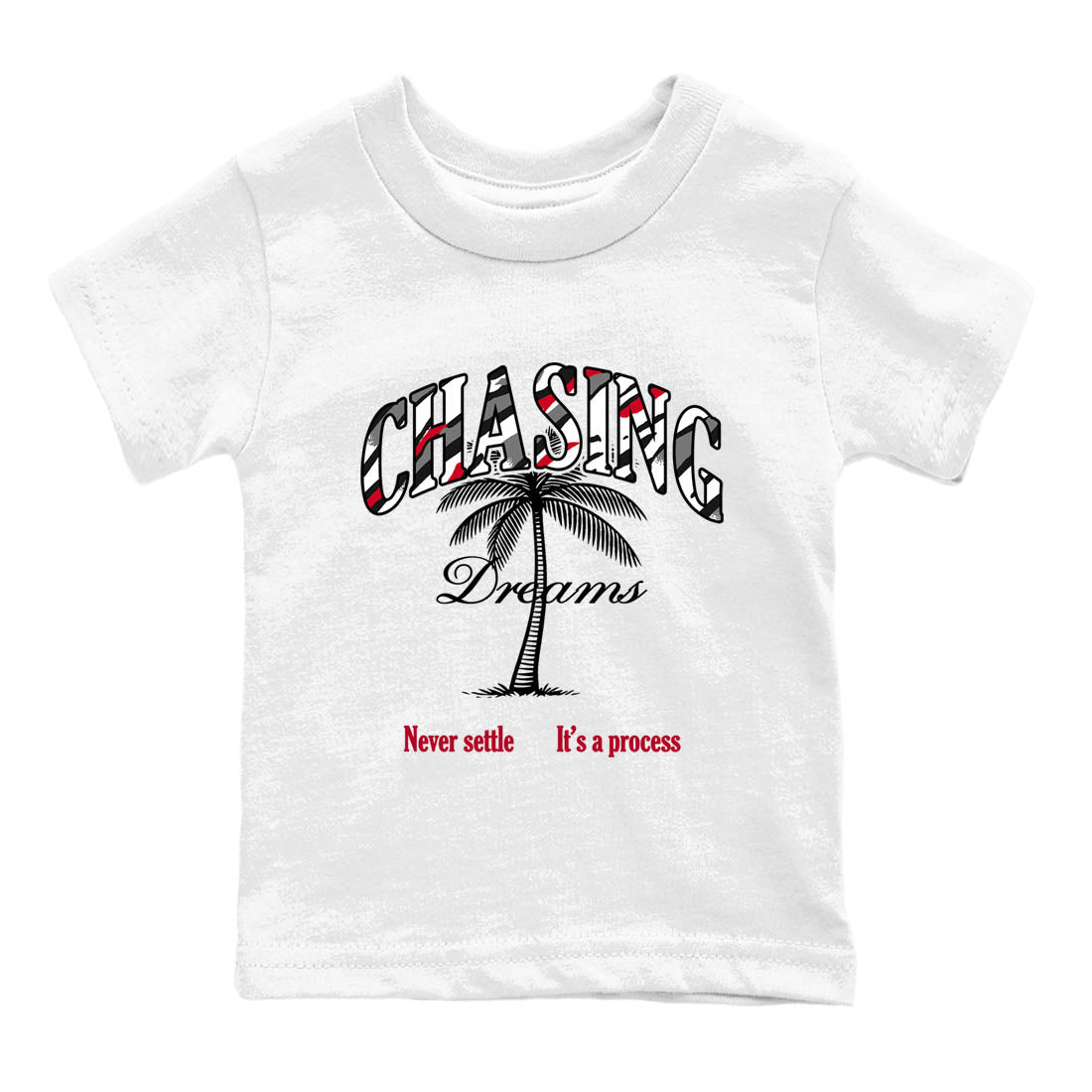Sneaker Threads – Sneaker Tees To Match Air Jordan 8 Bunny – Chasing Dreams Youth Graphic Tee White 2. Perfect for Jordan releases 2025 colorways.