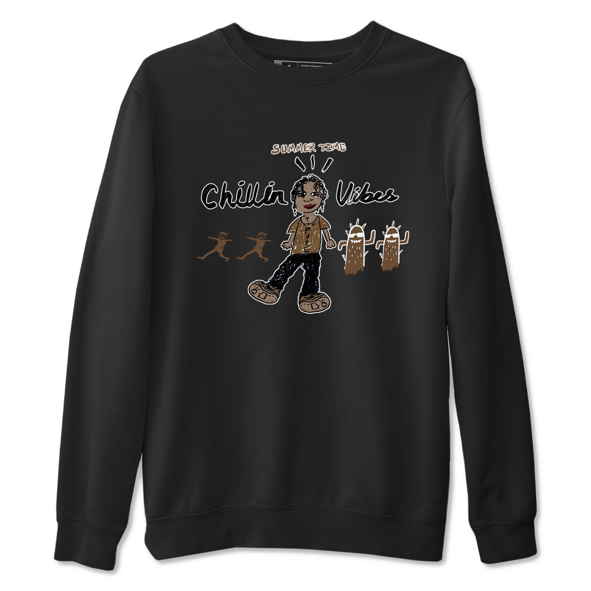 Jordan Jumpman Jack Travis Scott Dark Mocha shirts to match jordans Chillin Vibes sneaker match tees Jordan Jumpman Jack Travis Scott Dark Mocha SNRT Sneaker Release Tees unisex cotton Black 2 crew neck shirts