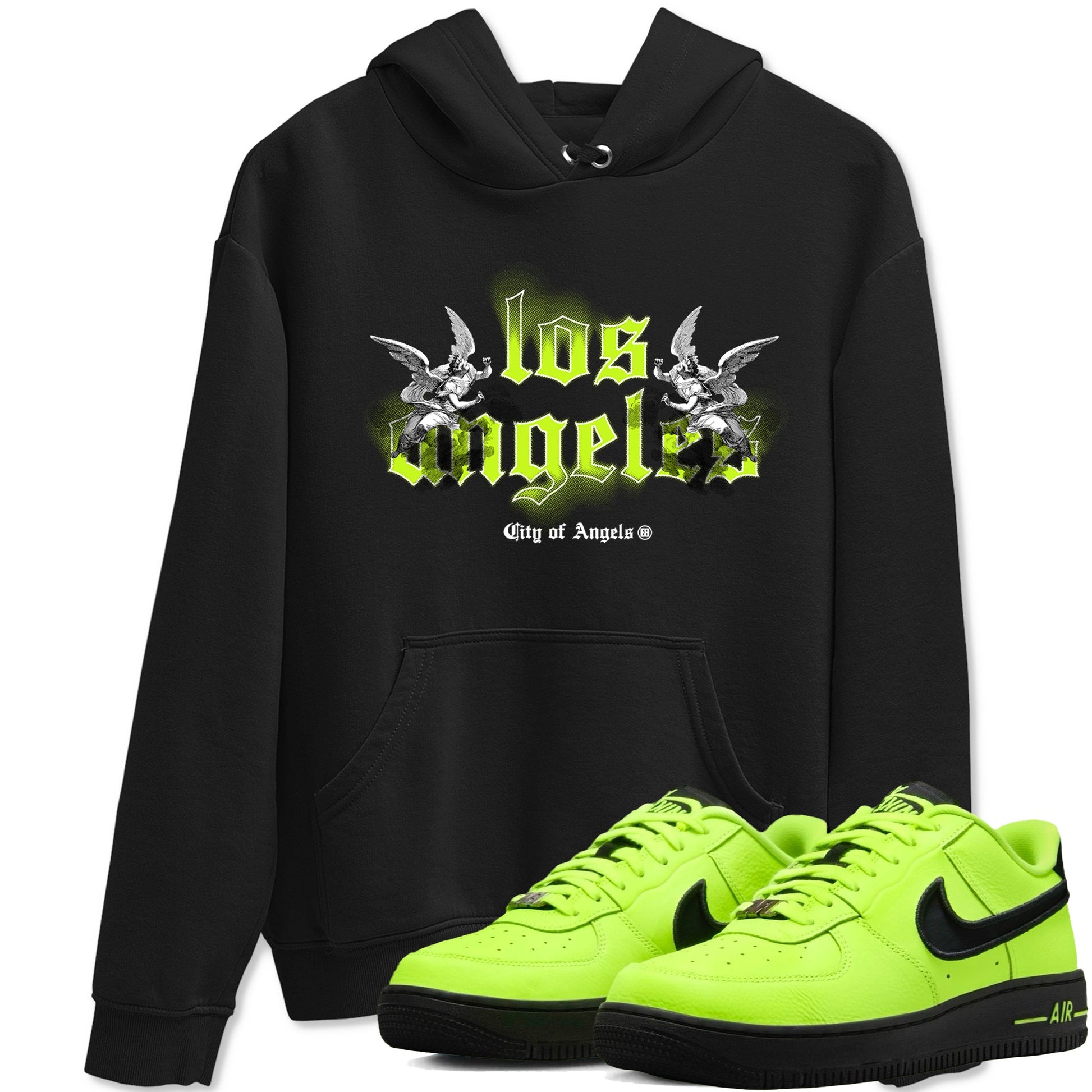 AF 1 Volt shirts to match jordans City Of Angeles sneaker match tees Air Force 1 Low Dance Volt match shoes to clothes SNRT Sneaker Tees unisex cotton Black 1 shirts