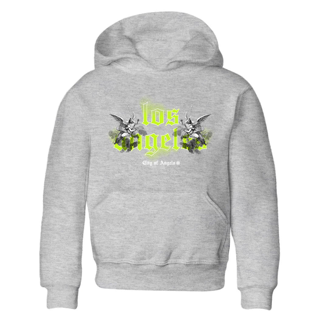 AF 1 Volt shirts to match jordans City Of Angeles sneaker match tees Air Force 1 Low Dance Volt match shoes to clothes SNRT Sneaker Tees Youth Baby Heather Grey 2 tee