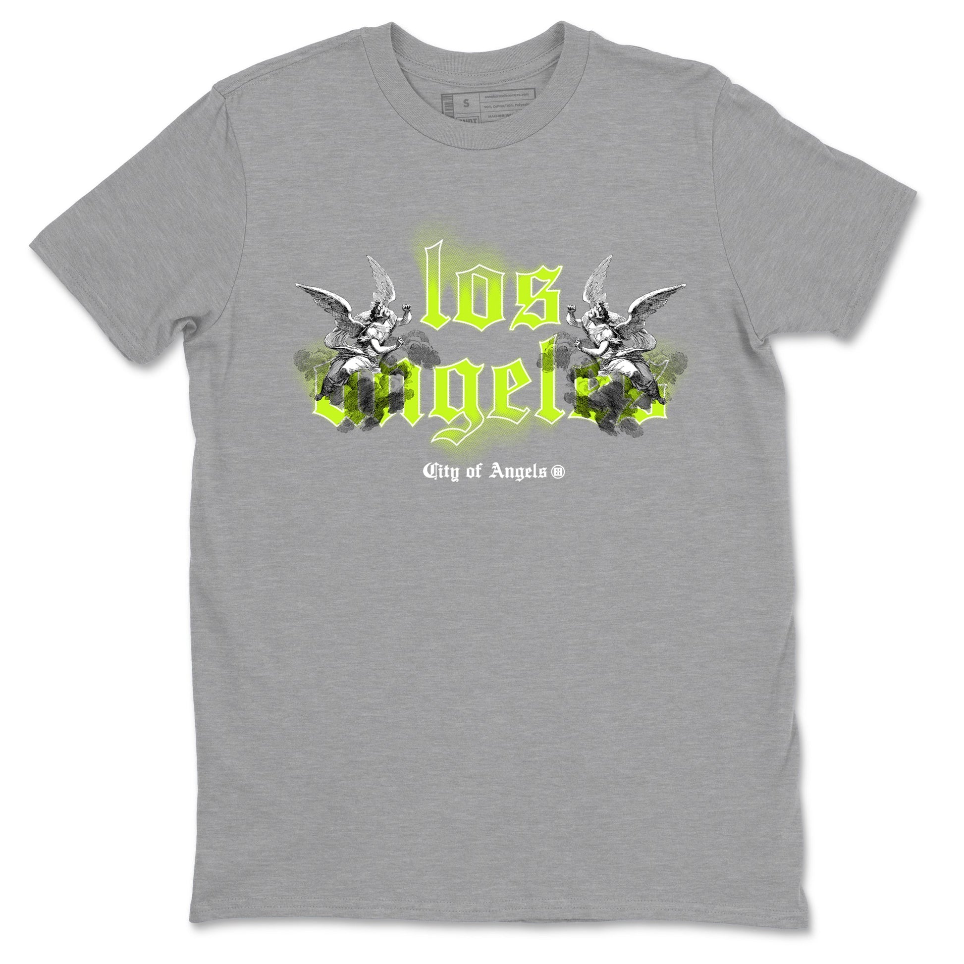 AF 1 Volt shirts to match jordans City Of Angeles sneaker match tees Air Force 1 Low Dance Volt match shoes to clothes SNRT Sneaker Tees unisex cotton Heather Grey 2 shirts