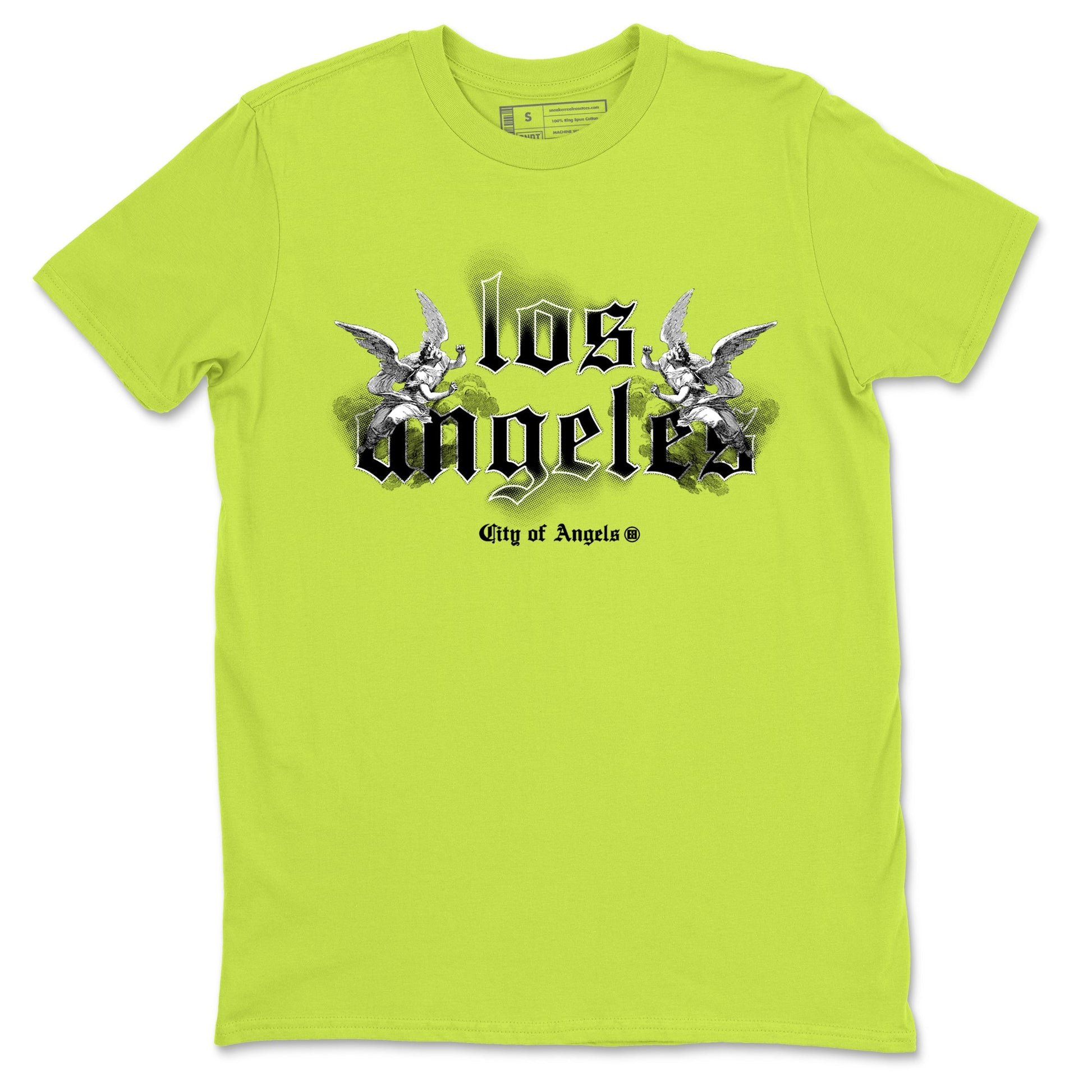 AF 1 Volt shirts to match jordans City Of Angeles sneaker match tees Air Force 1 Low Dance Volt match shoes to clothes SNRT Sneaker Tees unisex cotton Safety Green 2 shirts