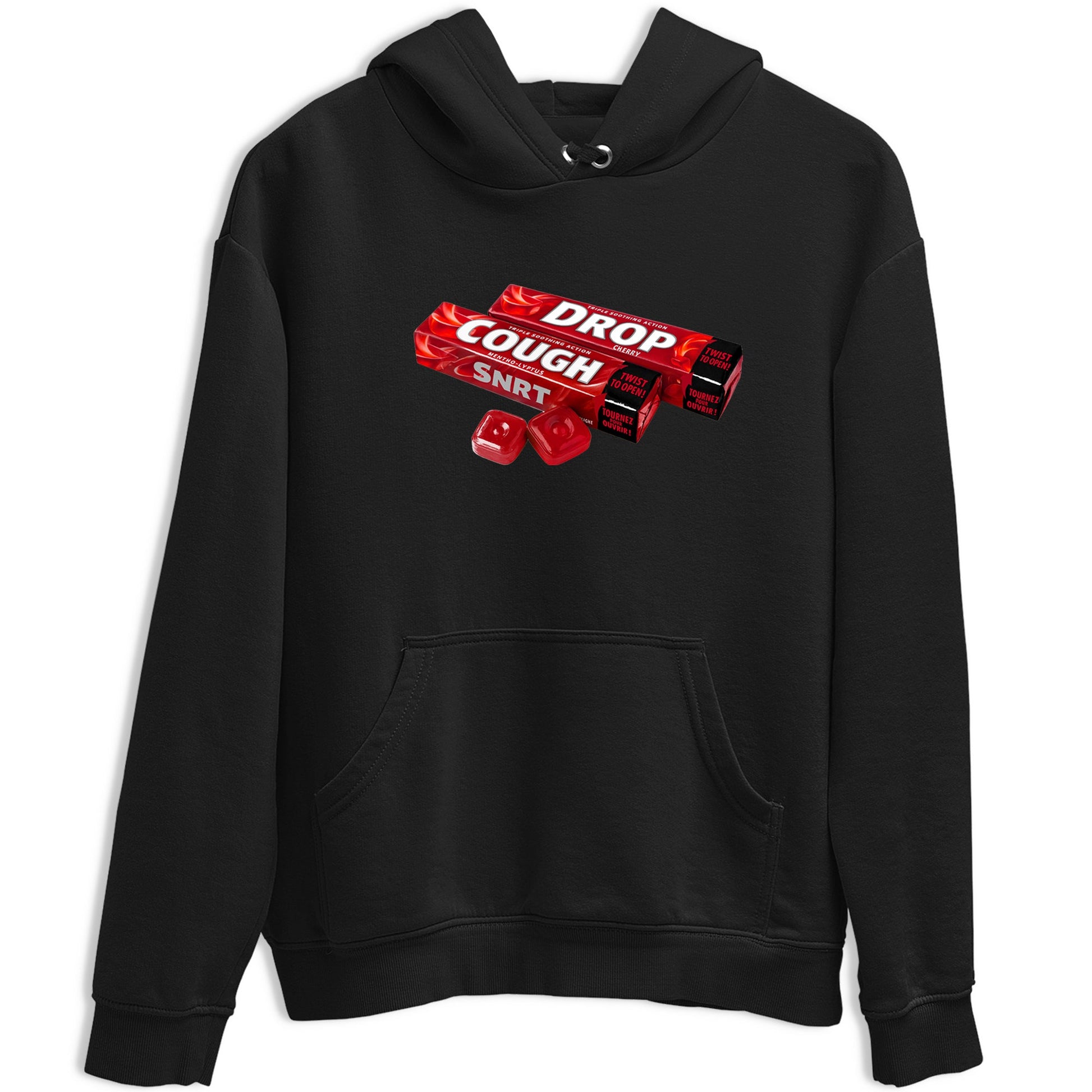 Sneaker match tees – Sneaker Tees To Match Air Foamposite Cough Drop Shoes – Cough Drop Tee Black 2