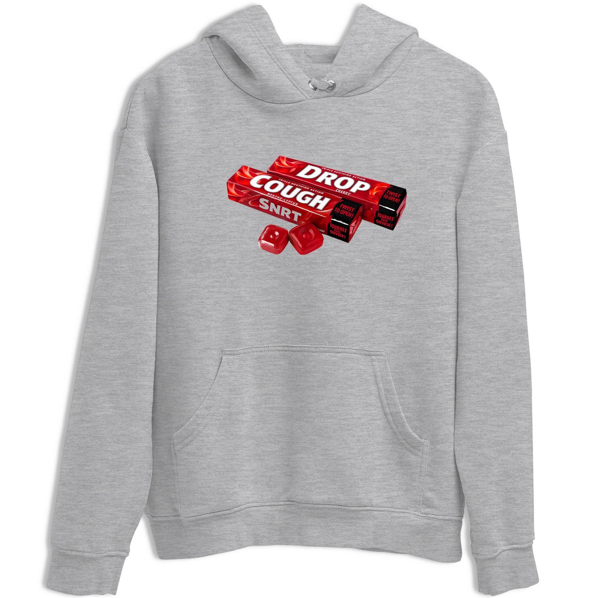 Sneaker match tees – Sneaker Tees To Match Air Foamposite Cough Drop Shoes – Cough Drop Tee Heather Grey 2