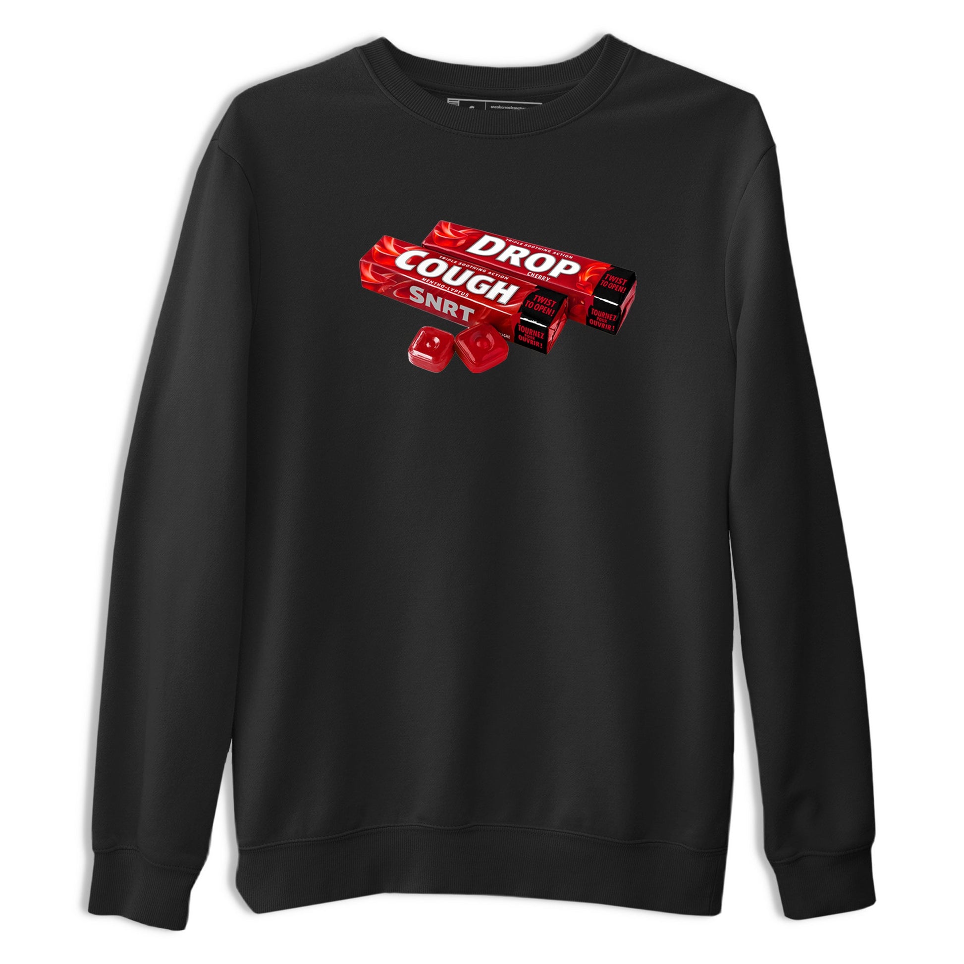 Sneaker match tees – Sneaker Tees To Match Air Foamposite Cough Drop Shoes – Cough Drop Tee Black 2