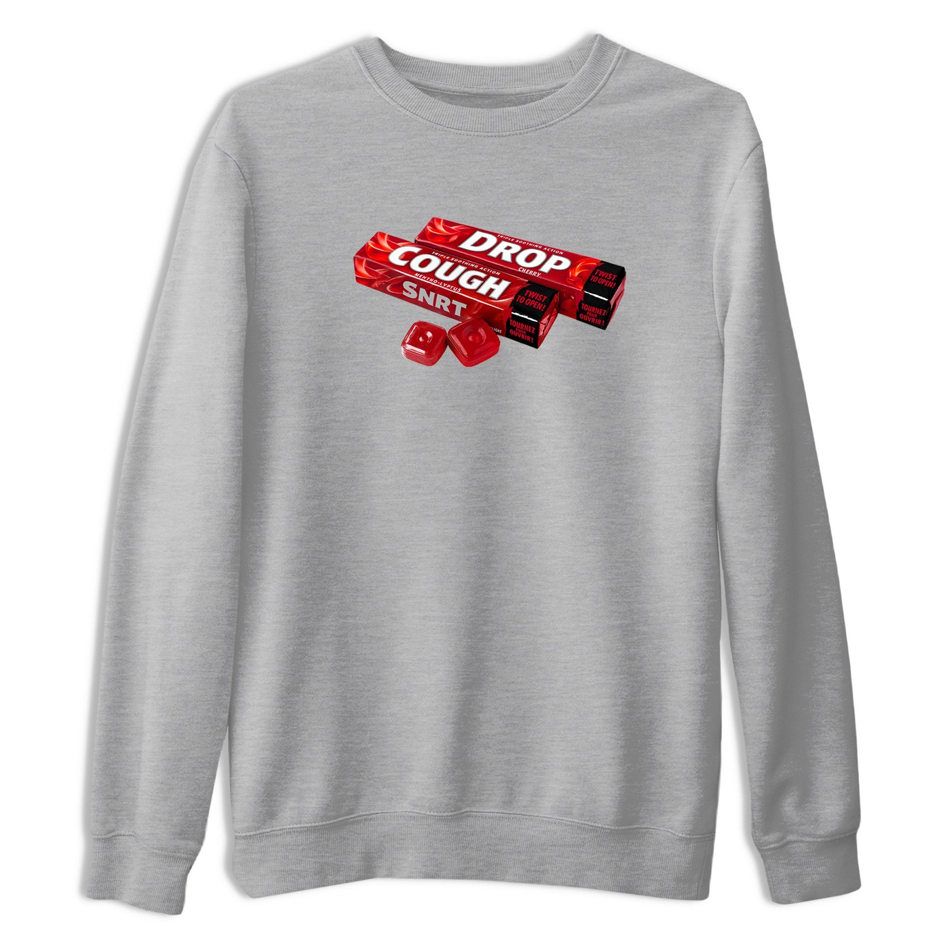 Sneaker match tees – Sneaker Tees To Match Air Foamposite Cough Drop Shoes – Cough Drop Tee Heather Grey 2