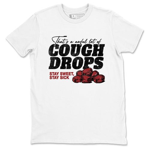 Sneaker match tees – Sneaker Tees To Match Air Foamposite Cough Drop Shoes – Cough Drops Tee White 2