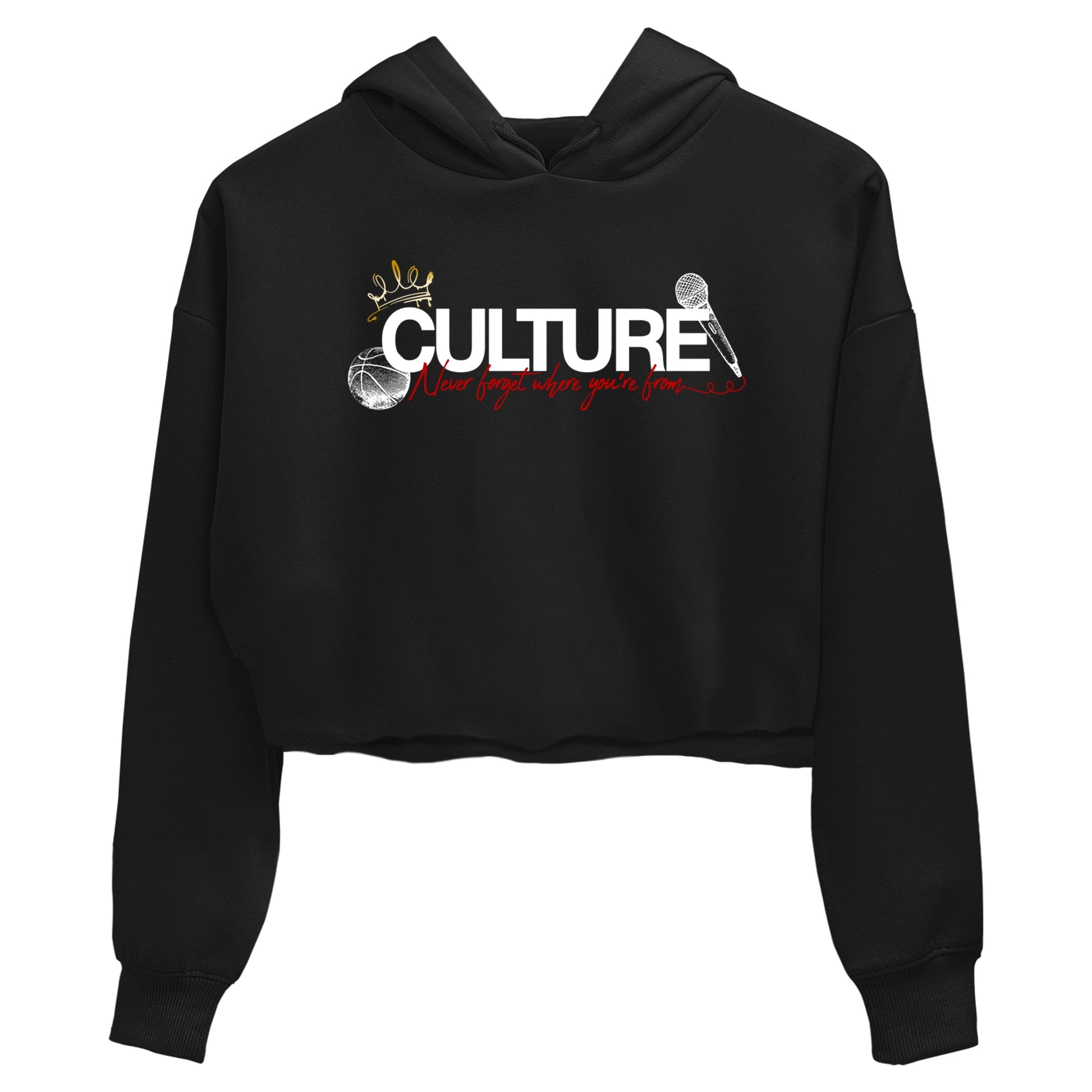 Sneaker match tees – Sneaker Tees To Match Air Jordan 12 Taxi Shoes – Culture Crop T-Shirt Black 2