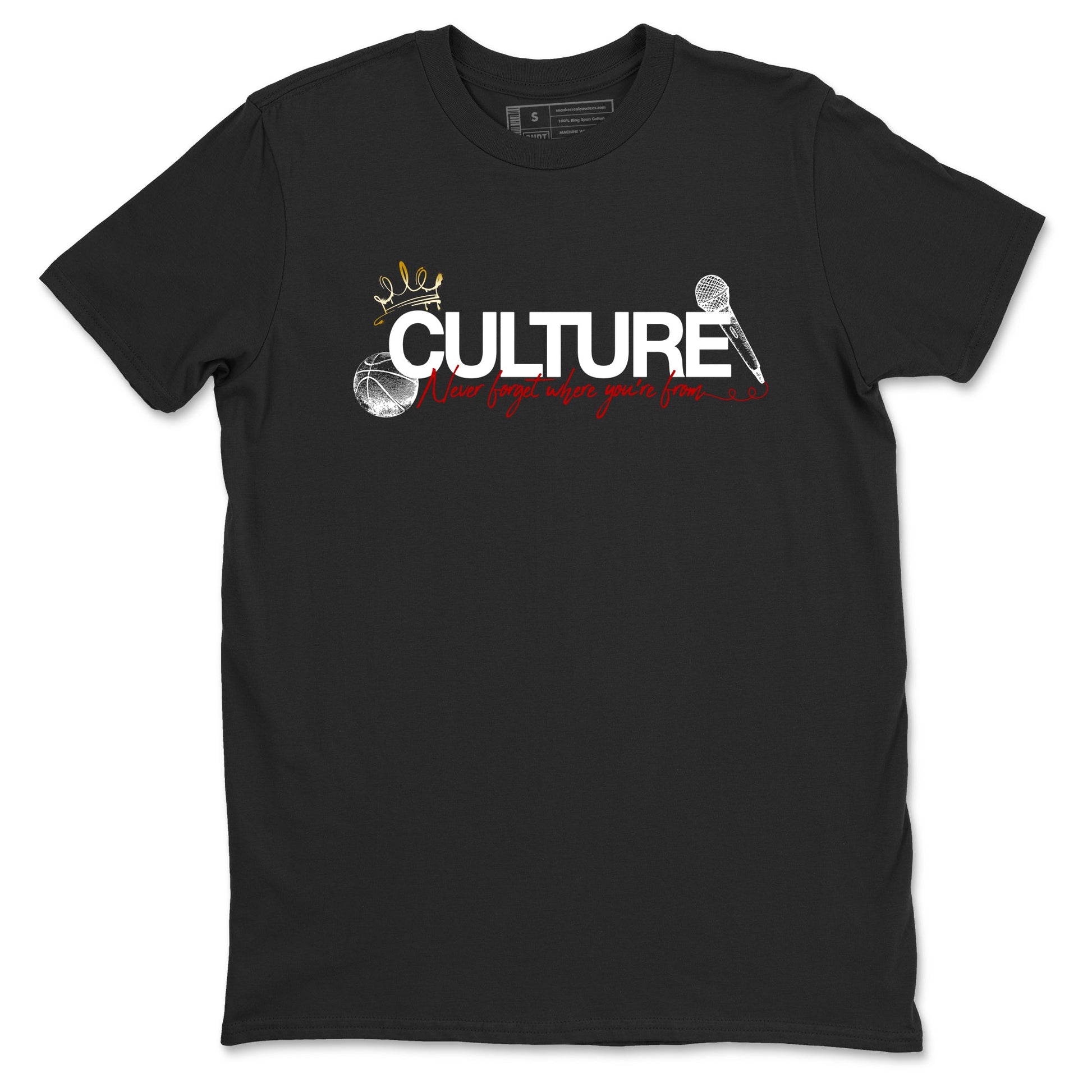 Sneaker match tees – Sneaker Tees To Match Air Jordan 12 Taxi Shoes – Culture Tee Black 2