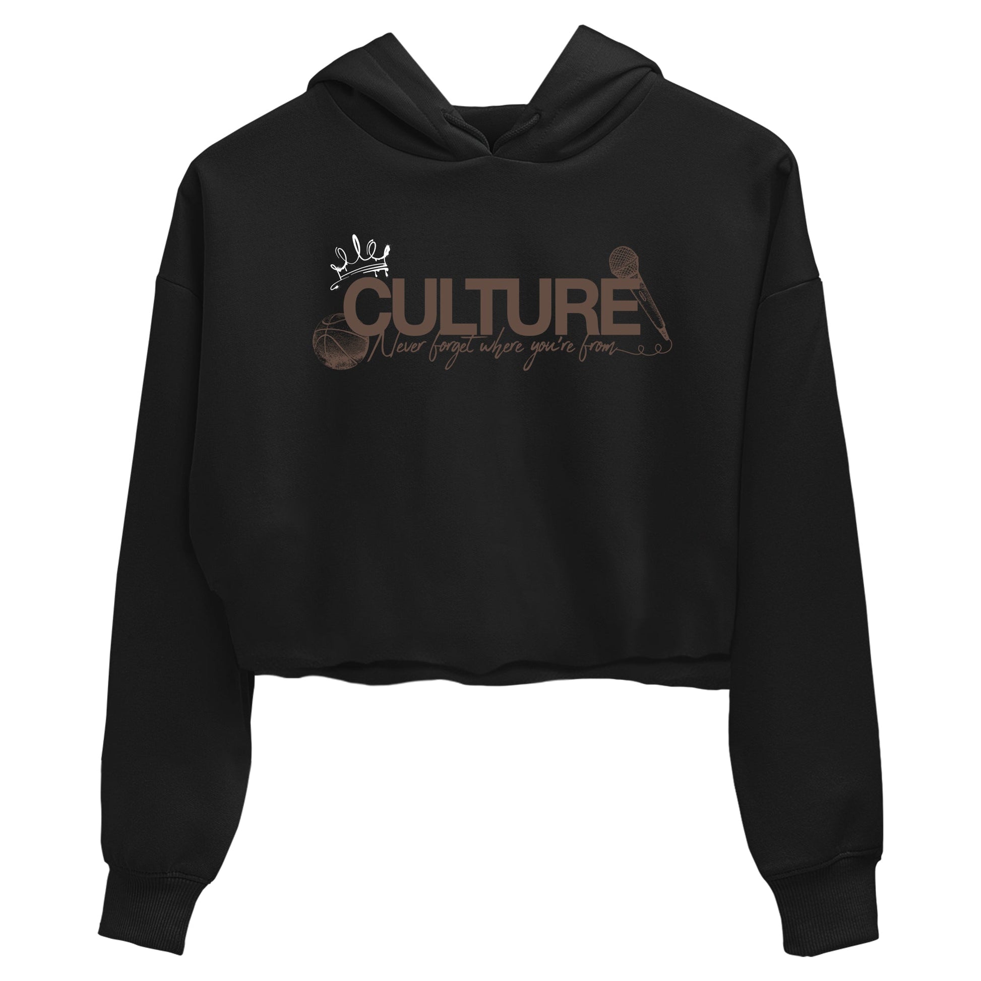 Sneaker match tees – Sneaker Tees To Match Air Jordan 4 Cave Stone Shoes – Culture Crop T-Shirt Black 2