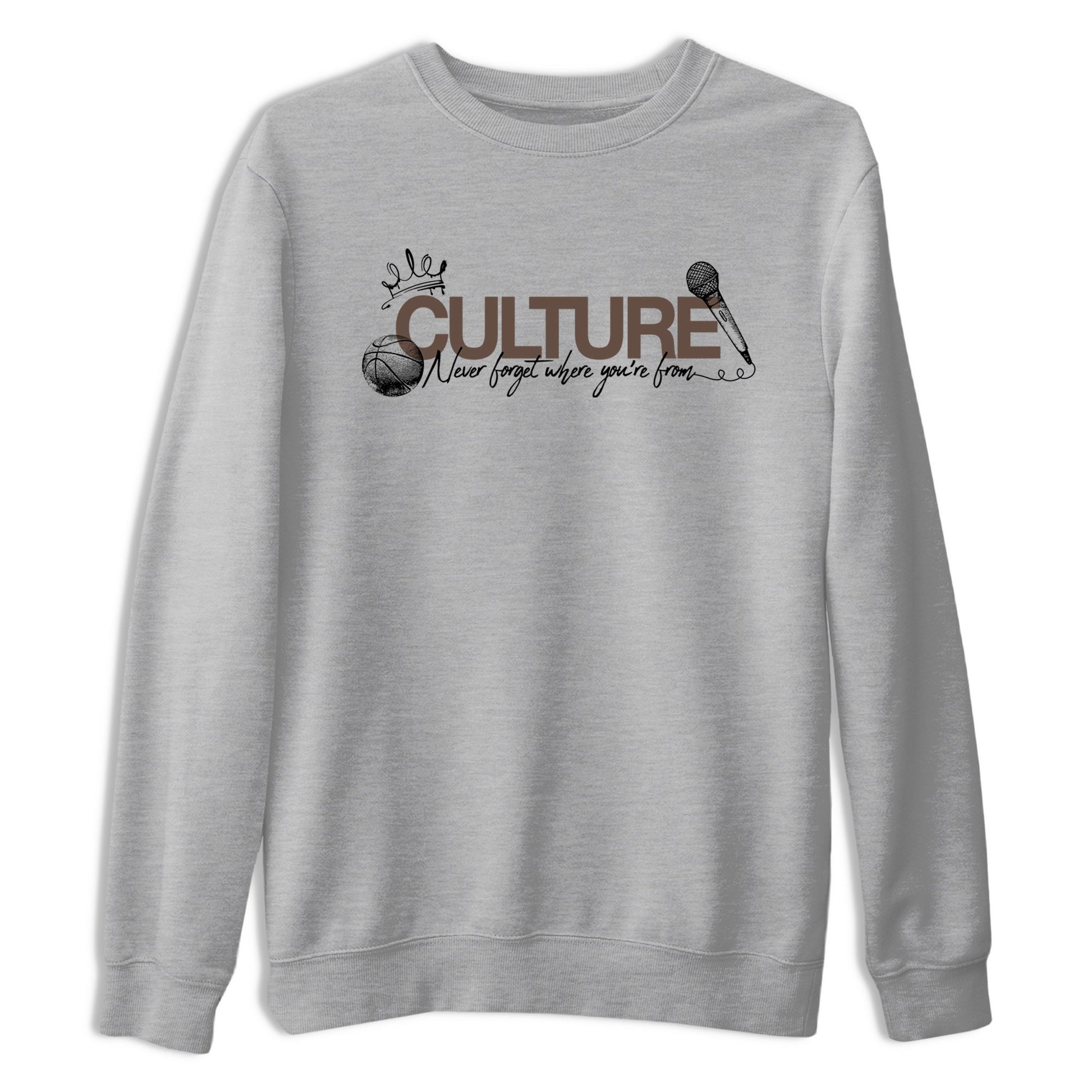 Sneaker match tees – Sneaker Tees To Match Air Jordan 4 Cave Stone Shoes – Culture Tee Heather Grey 2