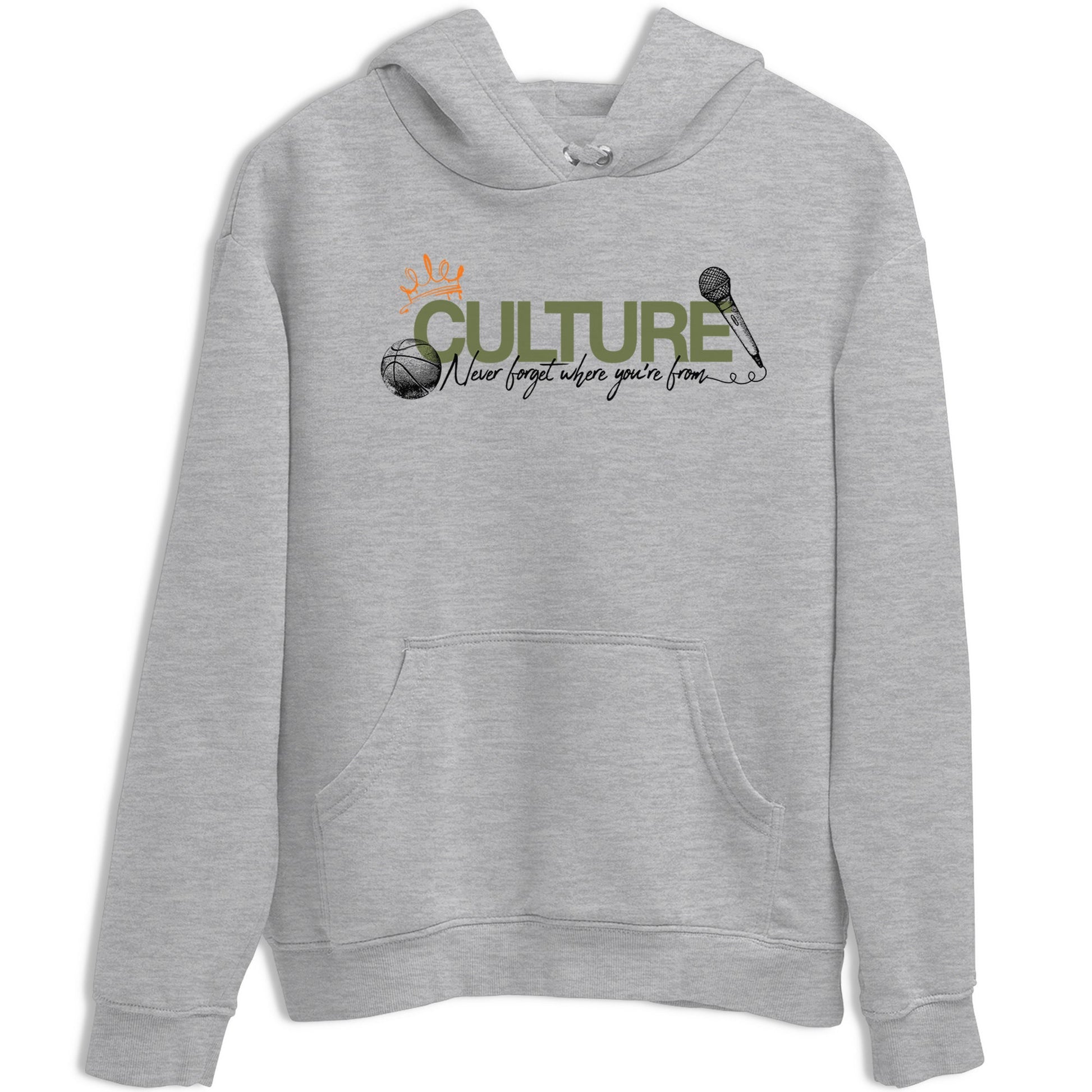 Sneaker match tees – Sneaker Tees To Match Undefeated inspired colorways Air Jordan 4 OG Olive Shoes – Culture Tee Heather Grey 2