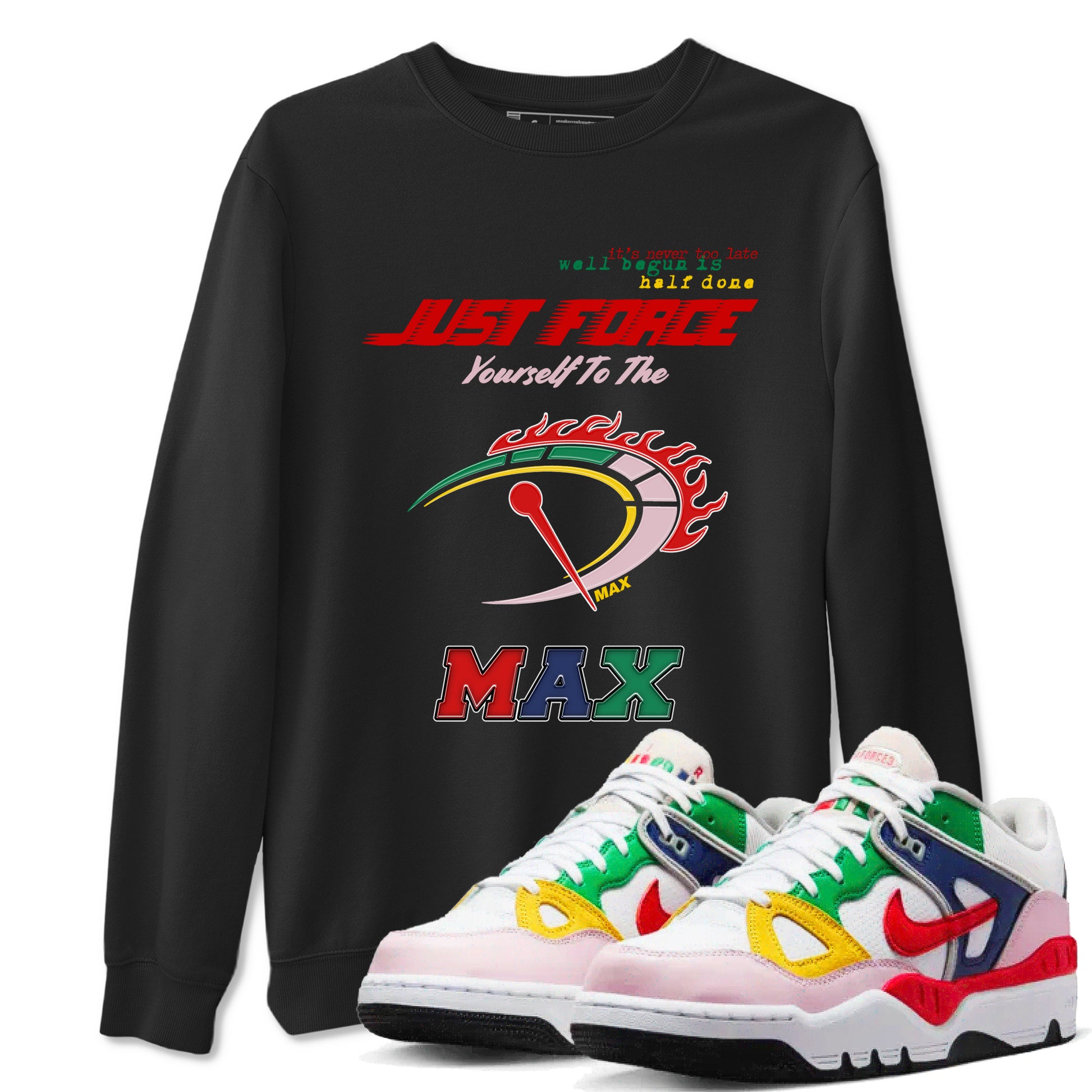 Do It To The Max SNRT Sneaker Tees - Air Force 3 Blue Void and Tour Yellow - SNRT Sneaker T-shirts