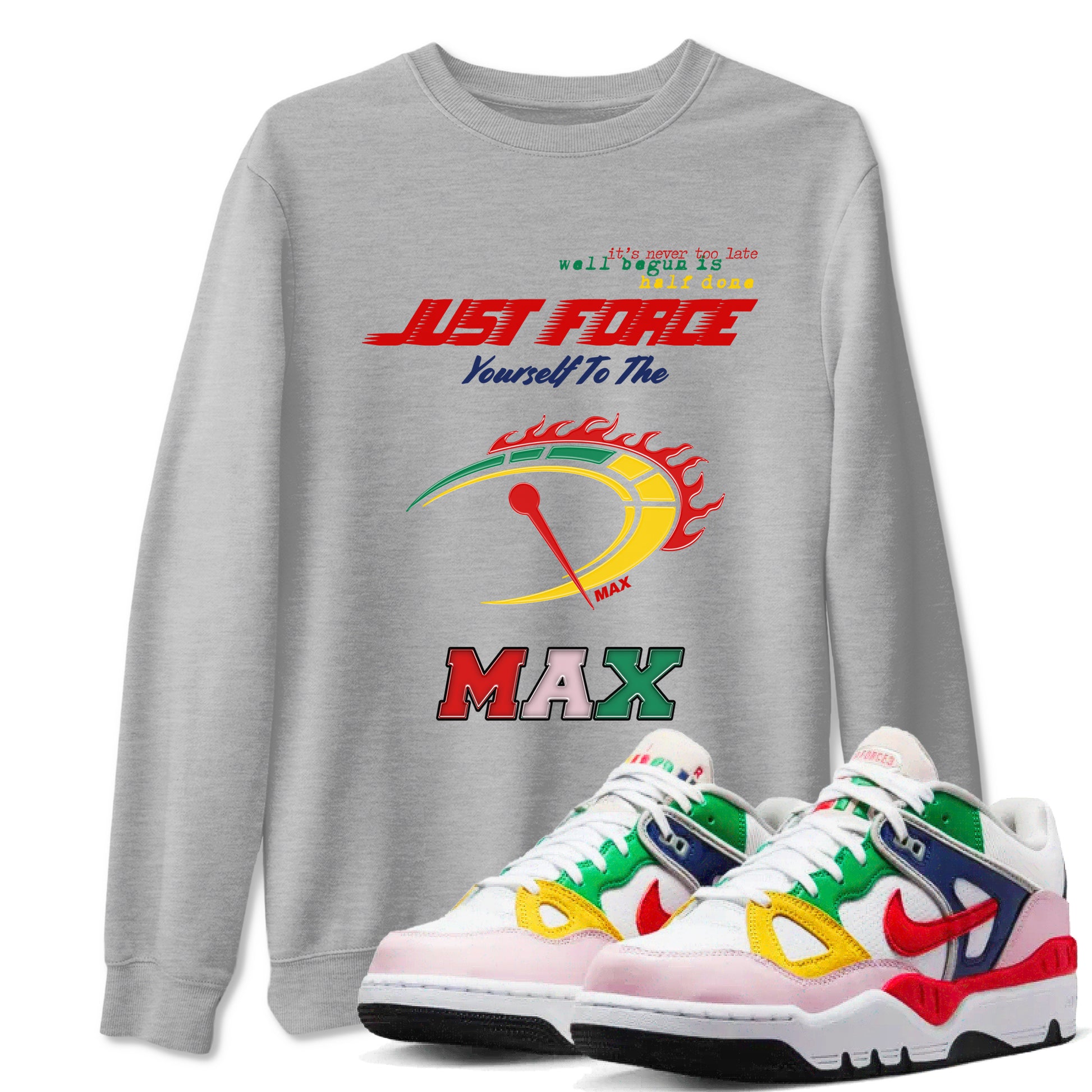 Do It To The Max SNRT Sneaker Tees - Air Force 3 Blue Void and Tour Yellow - SNRT Sneaker T-shirts