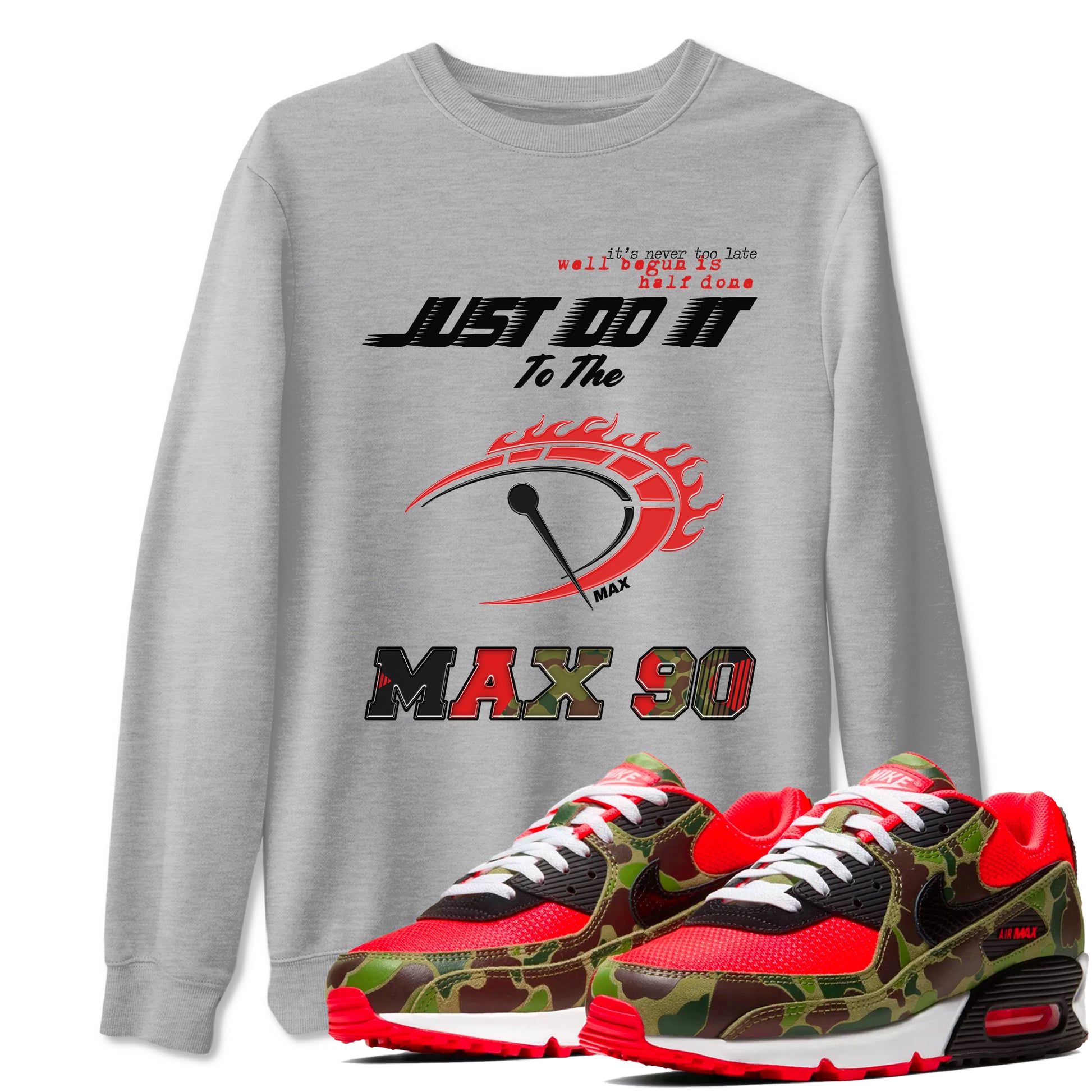 Do It To The Max SNRT Sneaker Tees - Air Max 90 Reverse Duck Camo - SNRT Sneaker T-shirts