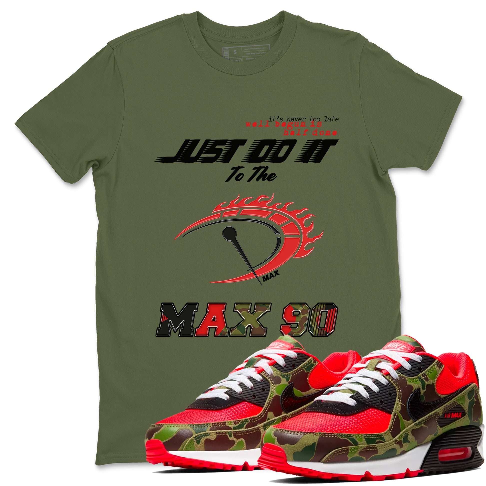 Do It To The Max SNRT Sneaker Tees - Air Max 90 Reverse Duck Camo - SNRT Sneaker T-shirts
