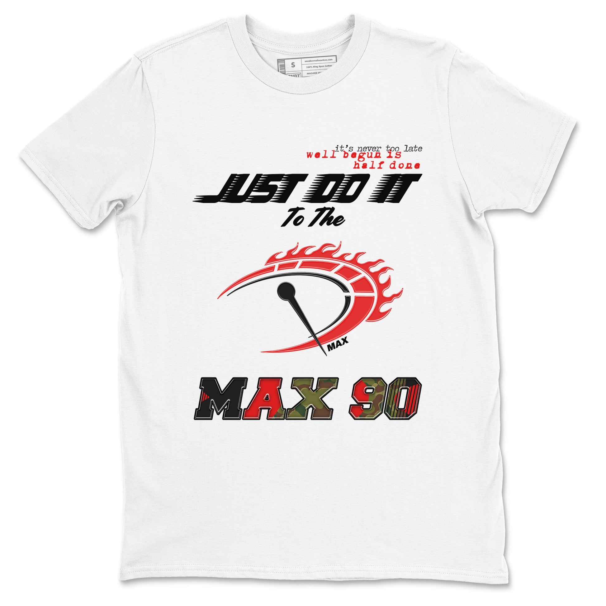 Do It To The Max SNRT Sneaker Tees - Air Max 90 Reverse Duck Camo - SNRT Sneaker T-shirts