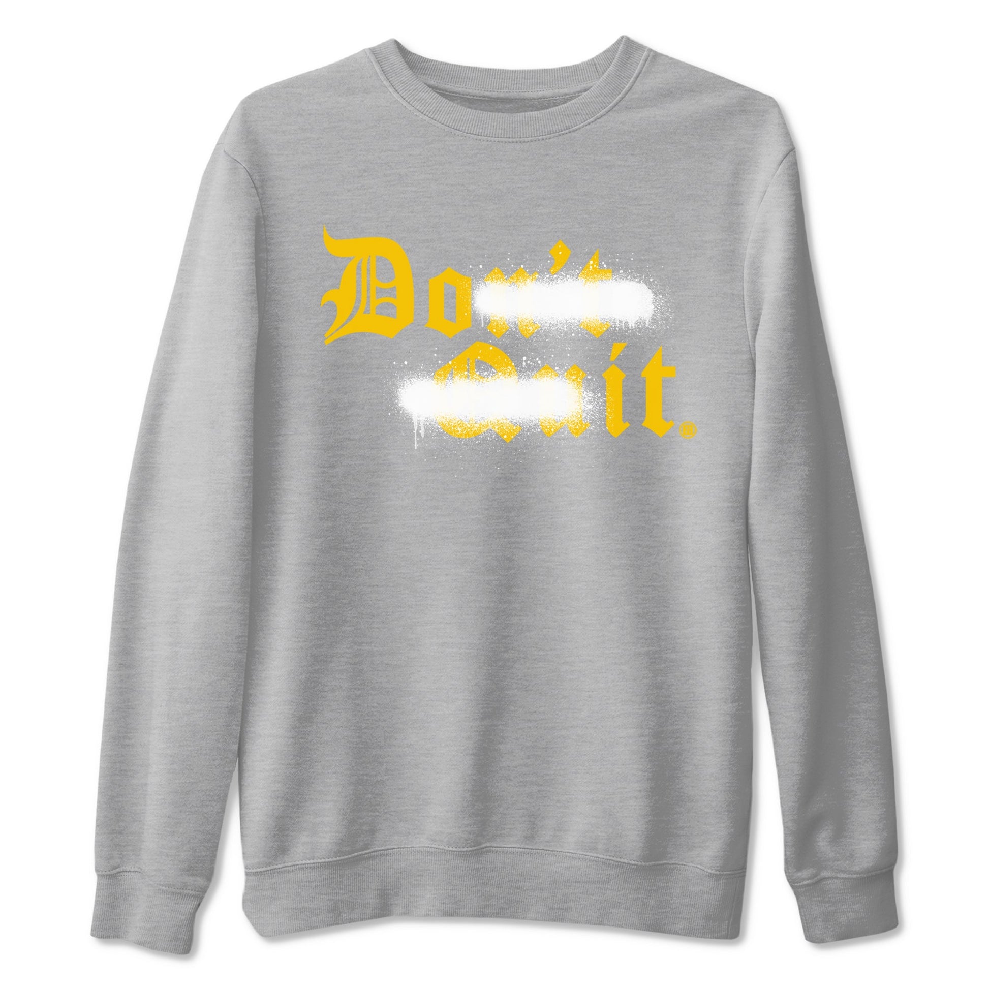 Dunk High Pollen shirts to match jordans Don't Quit Do It sneaker match tees Dunk High Pollen match shoes to clothes SNRT Sneaker Tees unisex cotton Heather Grey 2 shirts