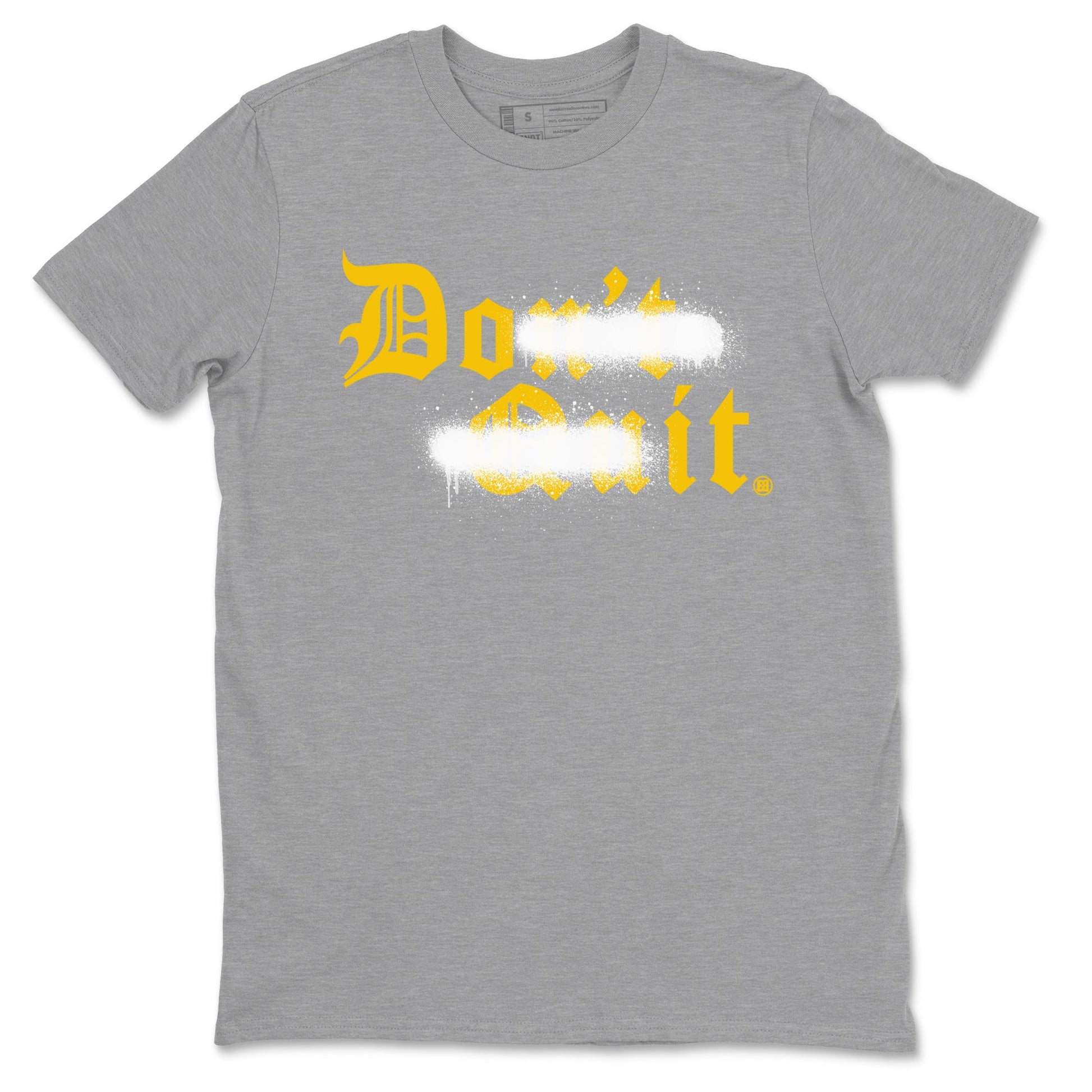 Dunk High Pollen shirts to match jordans Don't Quit Do It sneaker match tees Dunk High Pollen match shoes to clothes SNRT Sneaker Tees unisex cotton Heather Grey 2 shirts