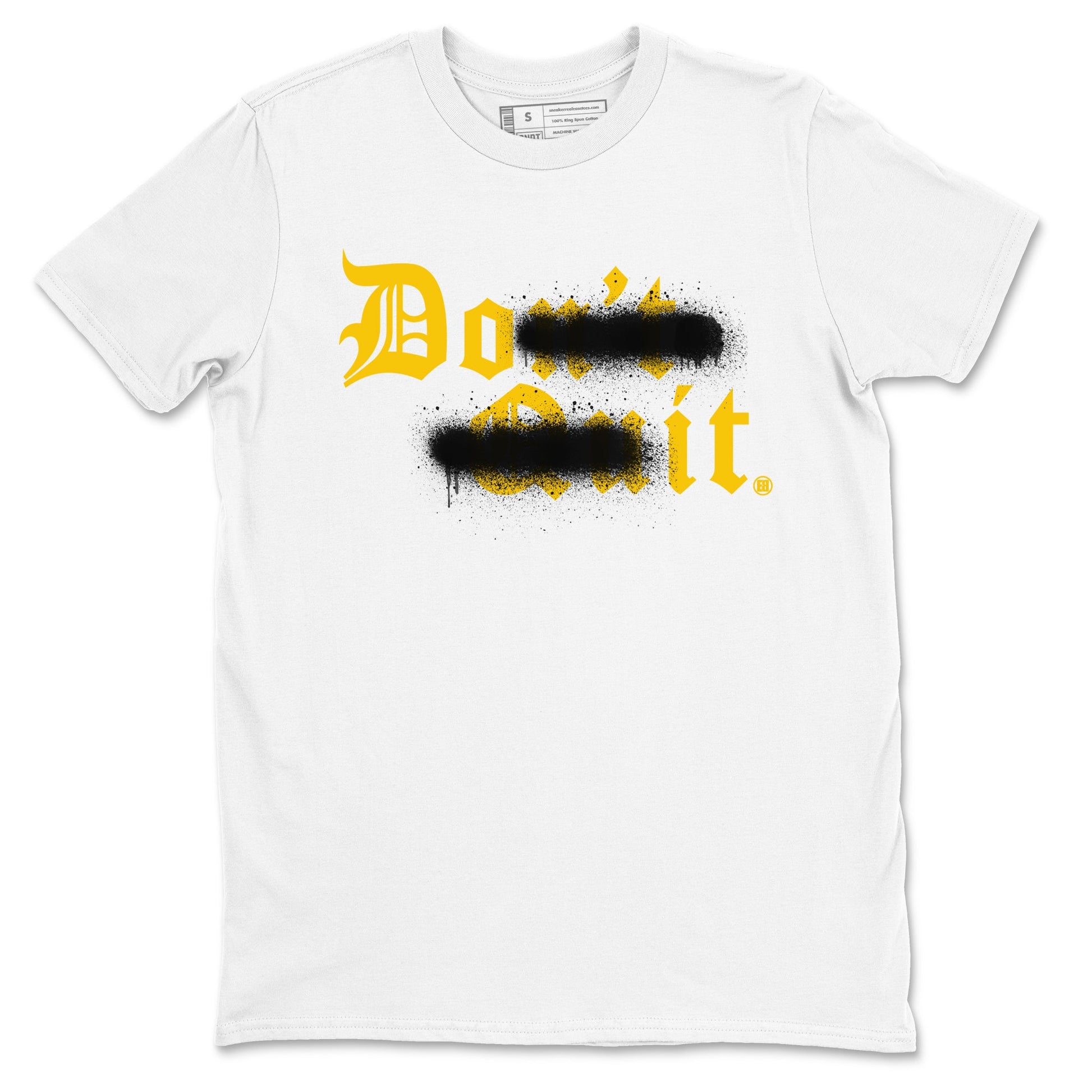 Dunk High Pollen shirts to match jordans Don't Quit Do It sneaker match tees Dunk High Pollen match shoes to clothes SNRT Sneaker Tees unisex cotton White 2 shirts