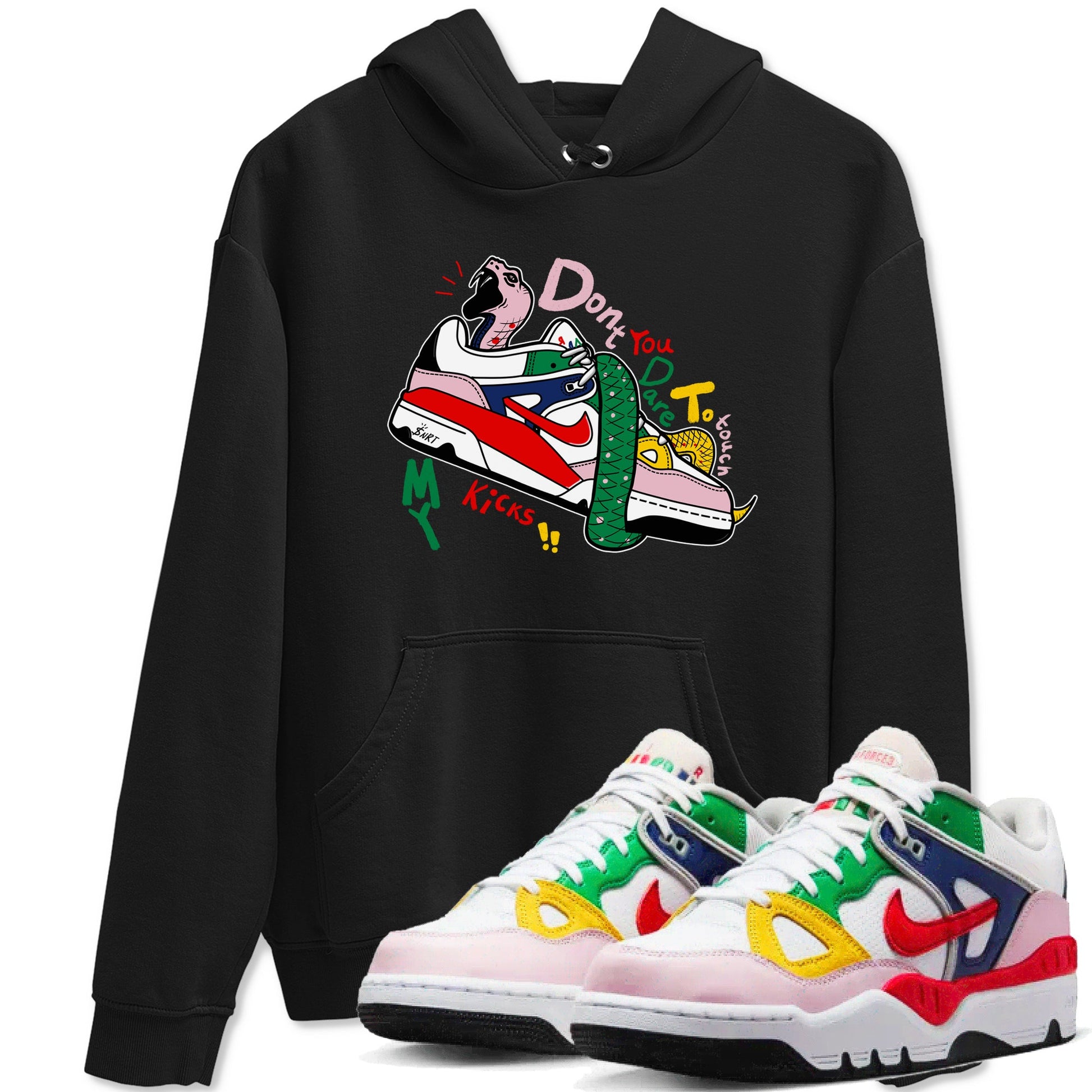 AF 3 Nigo shirtsto match jordans Don't Touch My Kicks sneaker match tees Air Force 3 Low x Nigo Blue Void and Tour Yellow match shoes to clothes SNRT Sneaker Tees unisex cotton Black 1 shirts
