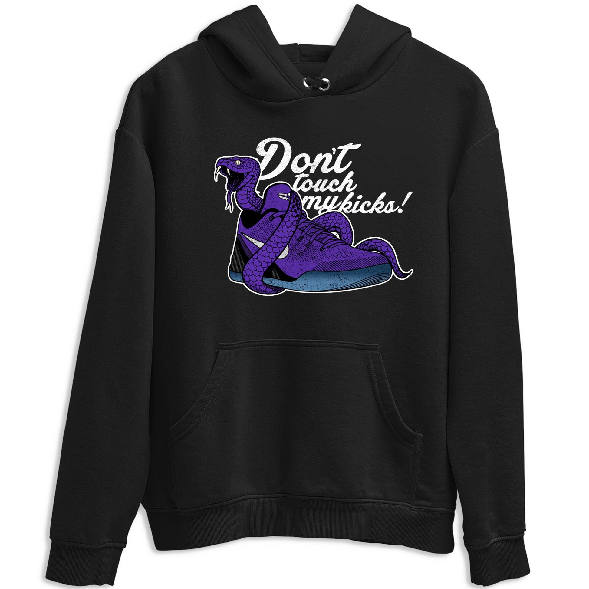 Sneaker Threads – Sneaker Tees To Match Nike KB 9 Hyper Grape – Don't Touch My Kicks Graphic Tee Black 2. Perfect for Jordan releases 2025 colorways. Perfect for purple basketball sneaker releases and legacy-inspired colorways for 2025 hoopers.