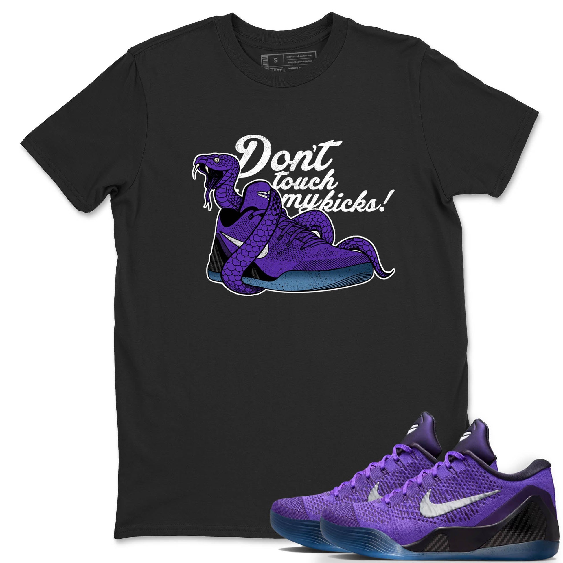 Sneaker Threads – Sneaker Tees To Match Nike KB 9 Hyper Grape – Don't Touch My Kicks Graphic Tee Black 1. Perfect for Jordan releases 2025 colorways. Perfect for purple basketball sneaker releases and legacy-inspired colorways for 2025 hoopers.