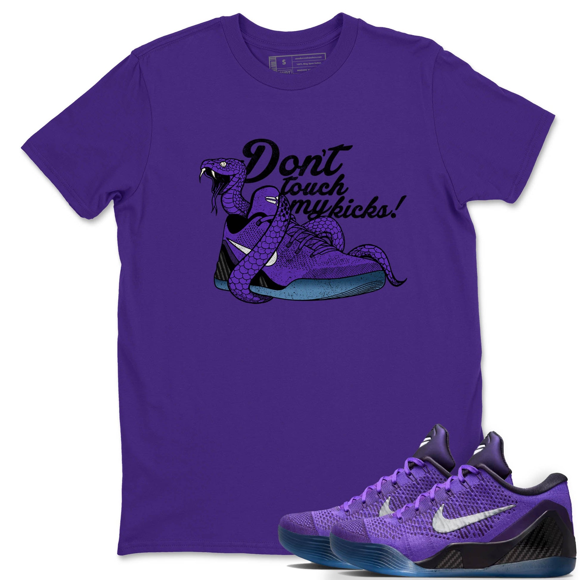 Sneaker Threads – Sneaker Tees To Match Nike KB 9 Hyper Grape – Don't Touch My Kicks Graphic Tee Purple 1. Perfect for Jordan releases 2025 colorways. Perfect for purple basketball sneaker releases and legacy-inspired colorways for 2025 hoopers.