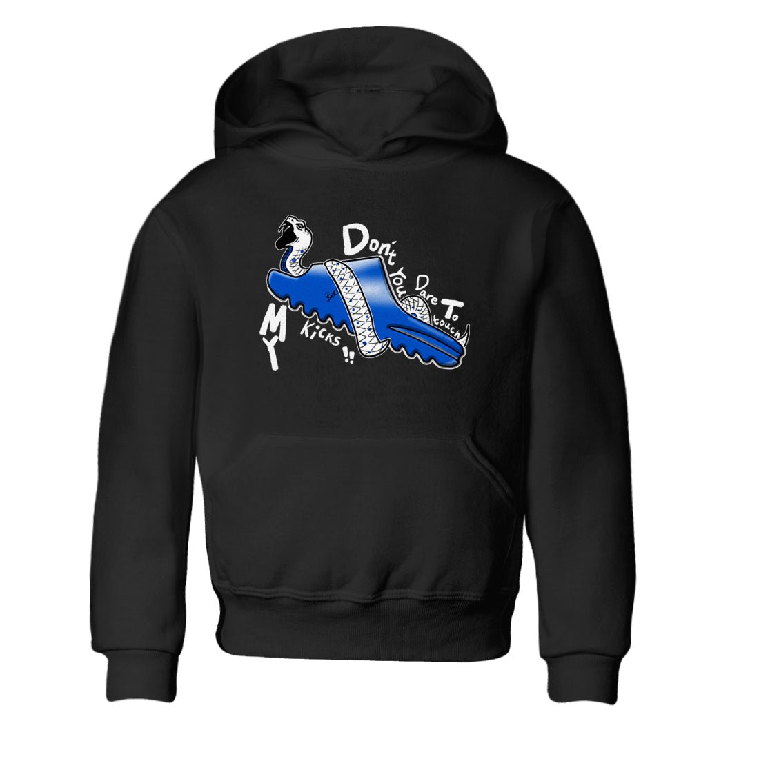 Yeezy Slide Azure shirts to match jordans Don't Touch My Kicks sneaker match tees Yeezy Slide Azure SNRT Sneaker Tees streetwear brand Baby and Youth Black 2 cotton tee