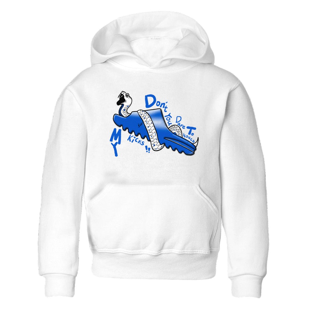 Yeezy Slide Azure shirts to match jordans Don't Touch My Kicks sneaker match tees Yeezy Slide Azure SNRT Sneaker Tees streetwear brand Baby and Youth White 2 cotton tee