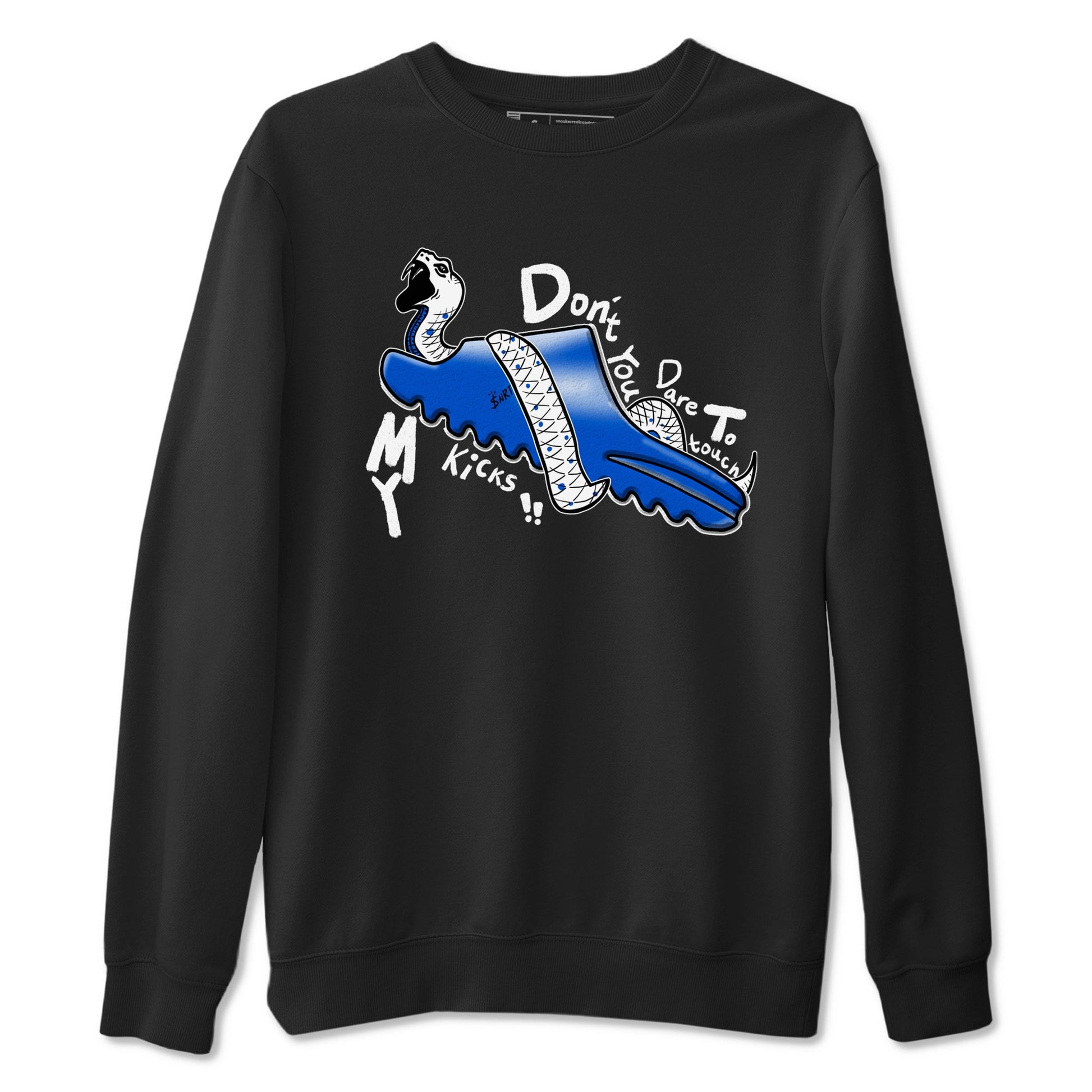 Yeezy Slide Azure shirts to match jordans Don't Touch My Kicks sneaker match tees Yeezy Slide Azure SNRT Sneaker Tees streetwear brand Black 2 unisex cotton tee