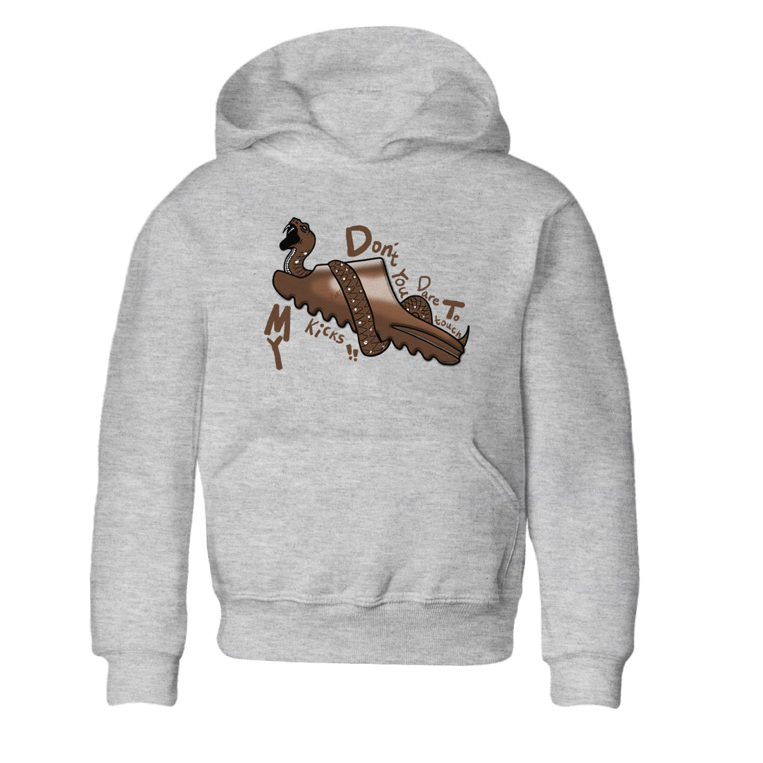 Yeezy Slide Flax shirts to match jordans Don't Touch My Kicks sneaker match tees Yeezy Slide Flax SNRT Sneaker Tees streetwear brand Baby and Youth Heather Grey 2 cotton tee