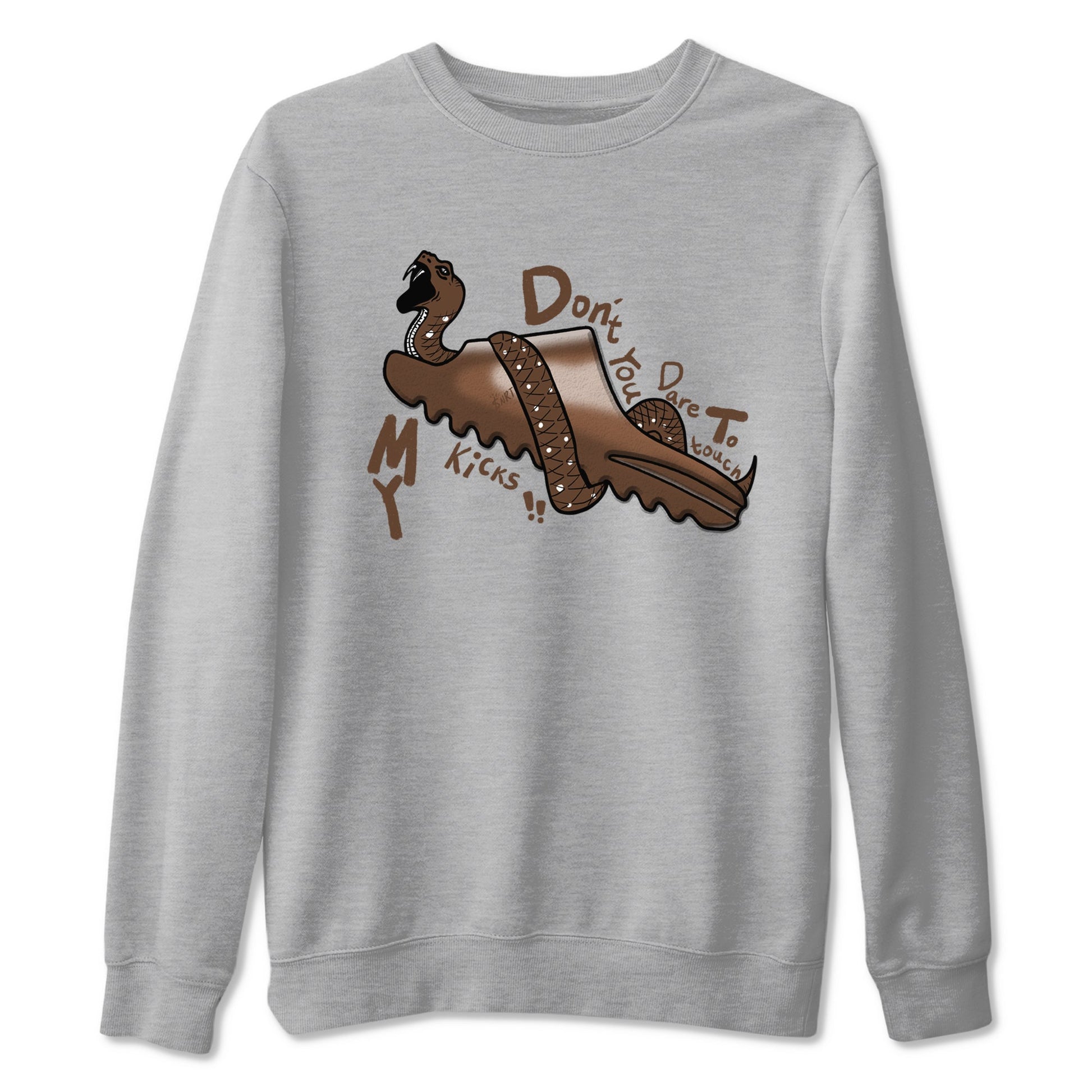 Yeezy Slide Flax shirts to match jordans Don't Touch My Kicks sneaker match tees Yeezy Slide Flax SNRT Sneaker Tees streetwear brand Heather Grey 2 unisex cotton tee