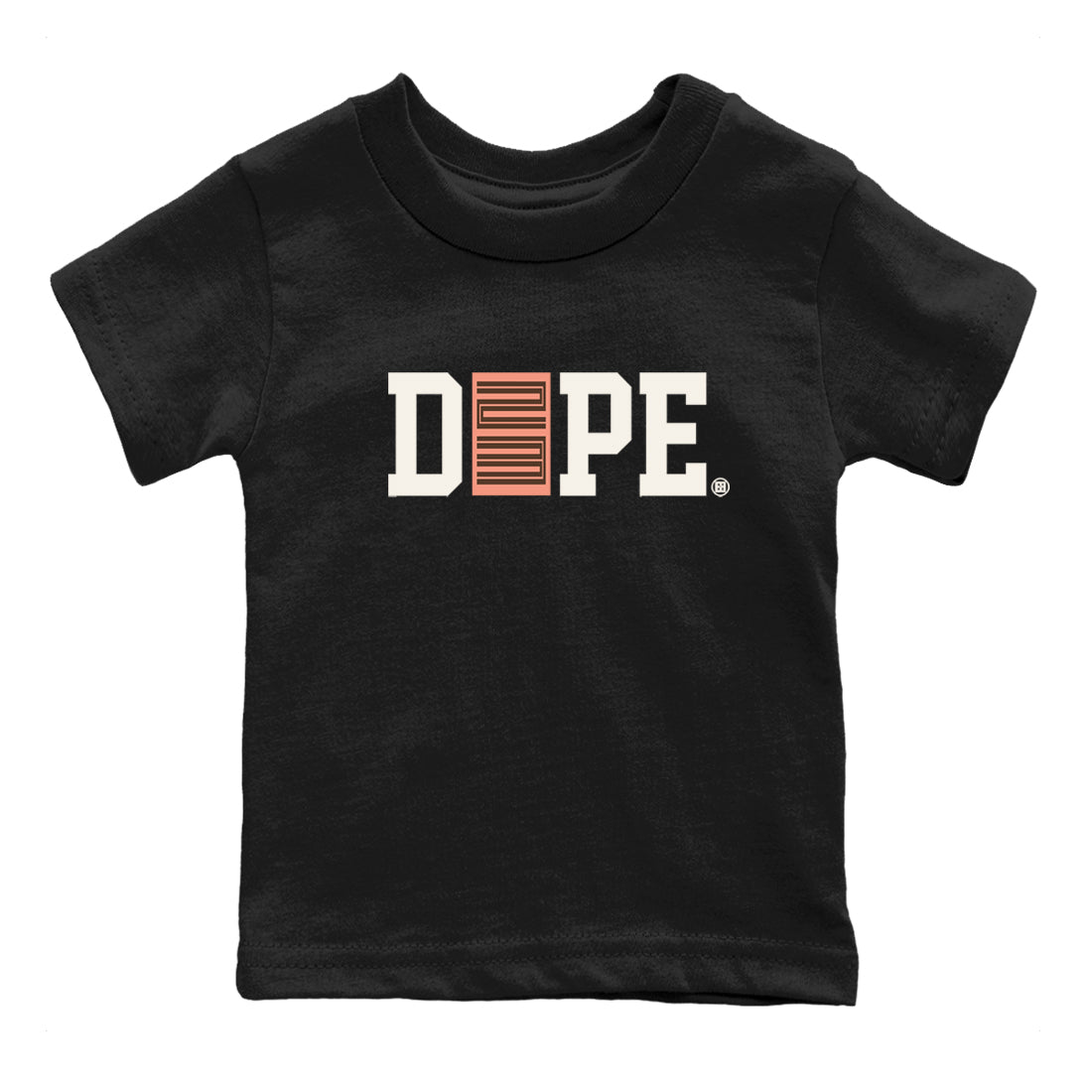 Sneaker match tees – Sneaker Tees To Match Air Jordan 1 Baroque Brown Shoes – Dope 23 Kids T-Shirt Black 2