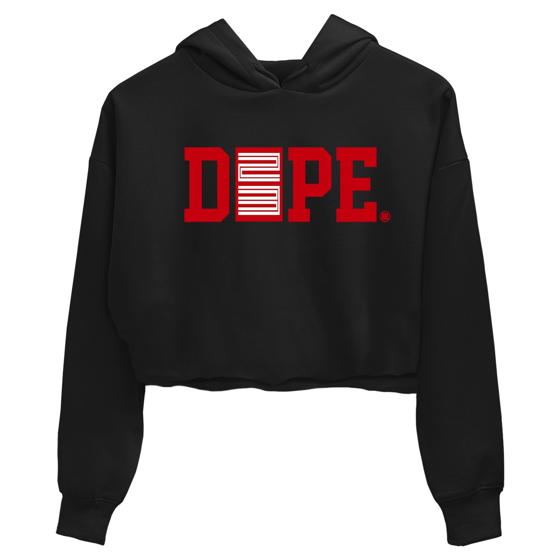 Sneaker match tees – Sneaker Tees To Match Air Jordan 5 Fire Red Shoes – Dope 23 Crop T-Shirt Black 2