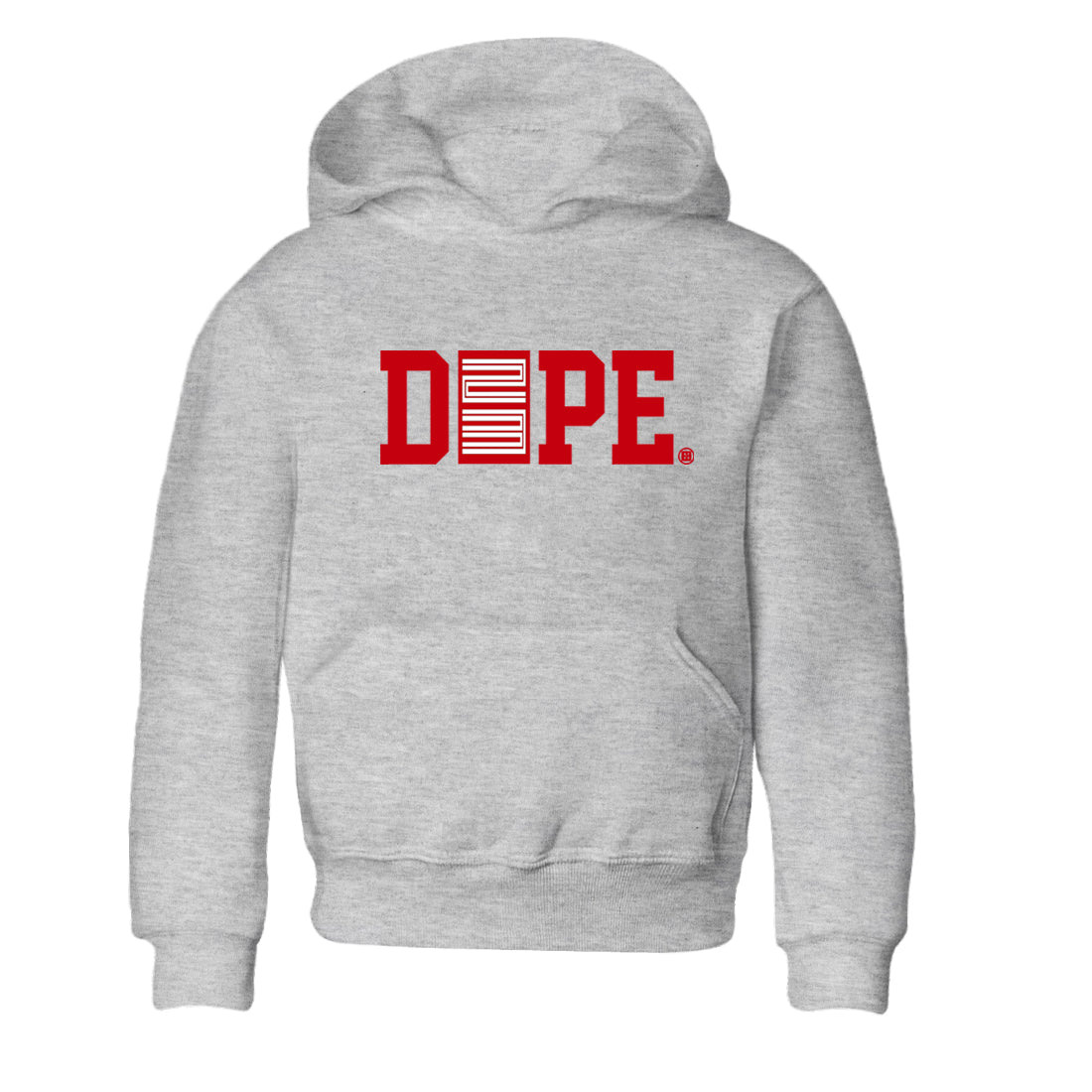 Sneaker match tees – Sneaker Tees To Match Air Jordan 5 Fire Red Shoes – Dope 23 Kids T-Shirt Heather Grey 2