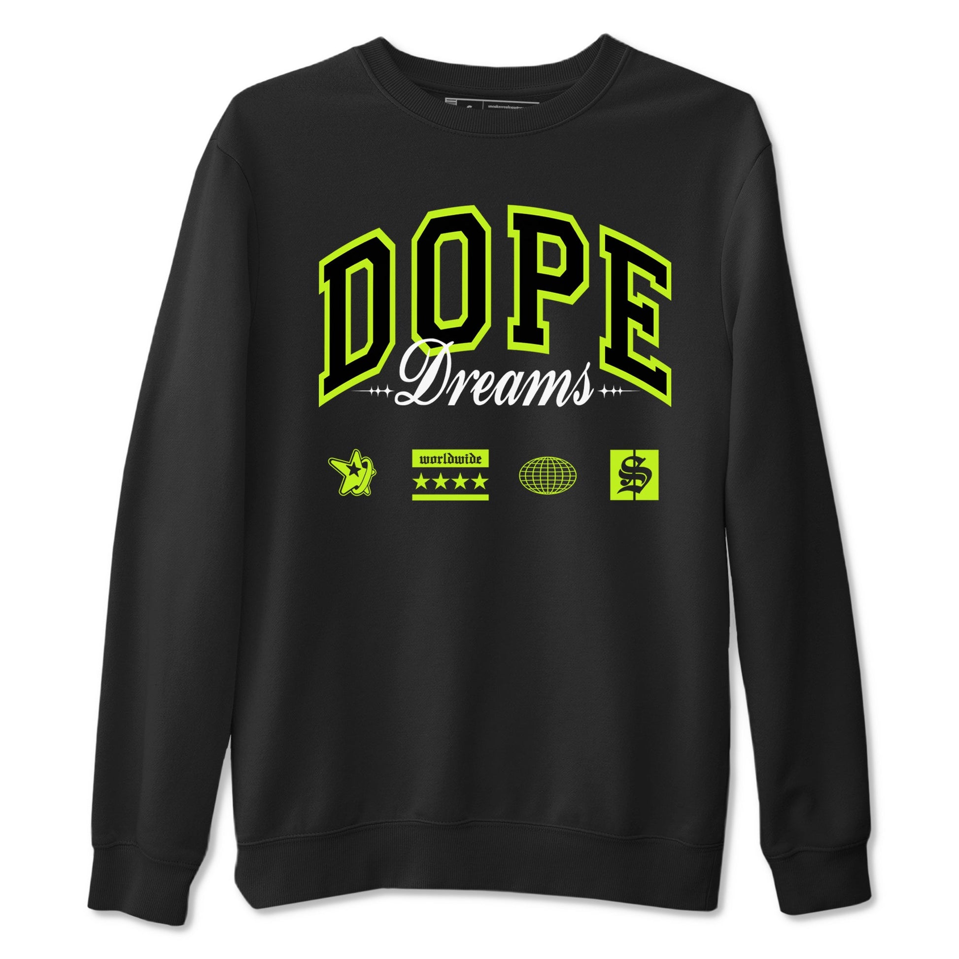 AF1 Volt shirts to match jordans Dope Dreams sneaker match tees Air Force 1 Volt match shoes to clothes SNRT Sneaker Tees unisex cotton Black 2 shirts