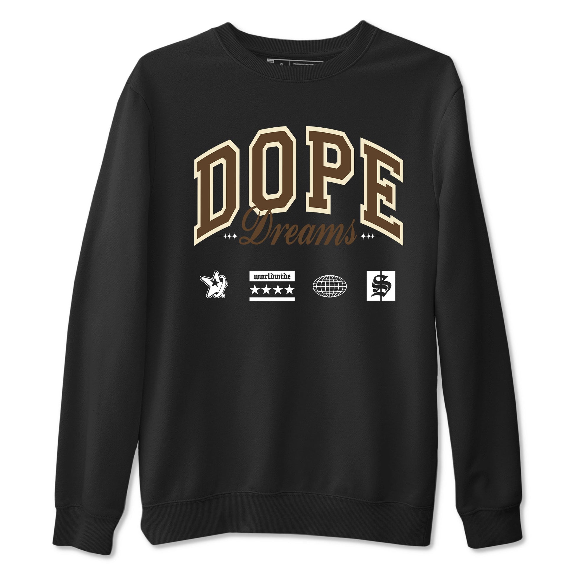 1s Mocha shirts to match jordans Dope Dreams sneaker match tees Air Jordan 1 Mocha match shoes to clothes SNRT Sneaker Tees unisex cotton Black 2 shirts