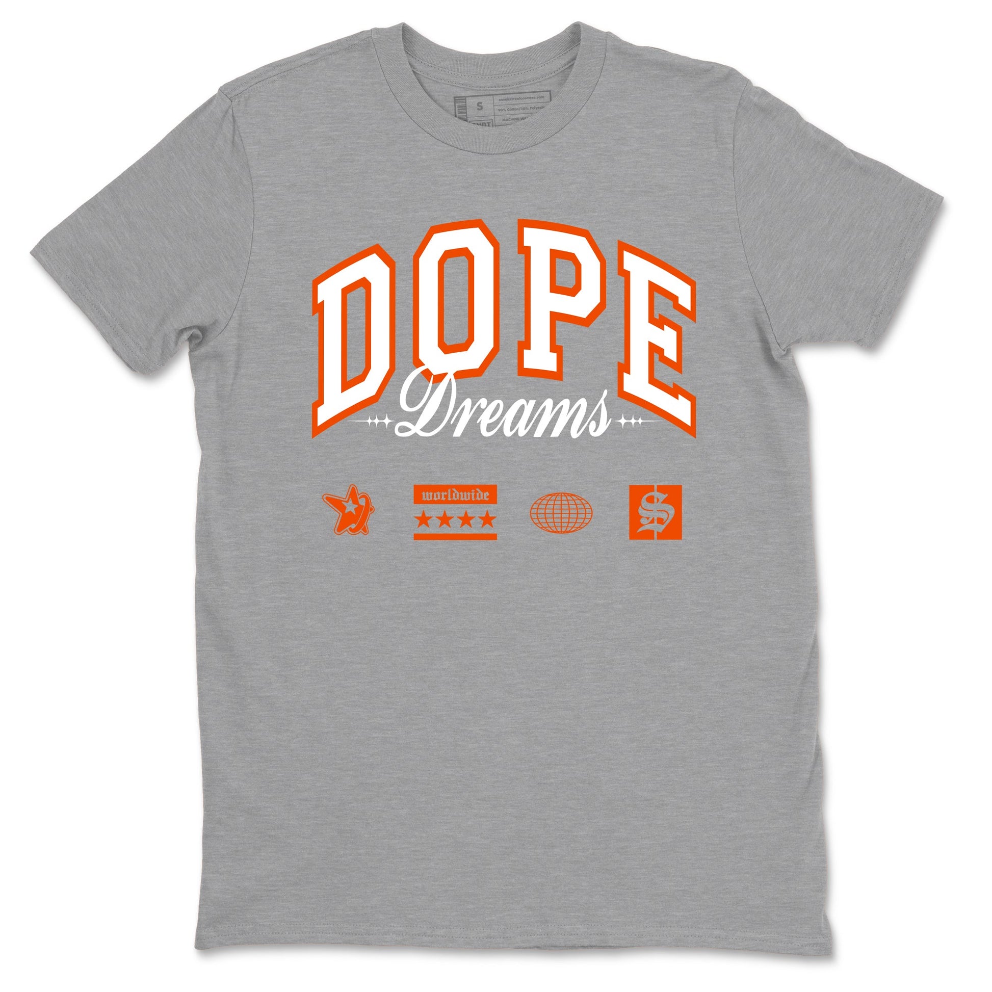 Air Max 1 OG '86 'Summit White and Cosmic Clay shirts to match jordans Dope Dreams sneaker match tees Air Max 1 Cosmic Clay match shoes to clothes SNRT Sneaker Tees unisex cotton Heather Grey 2 shirts