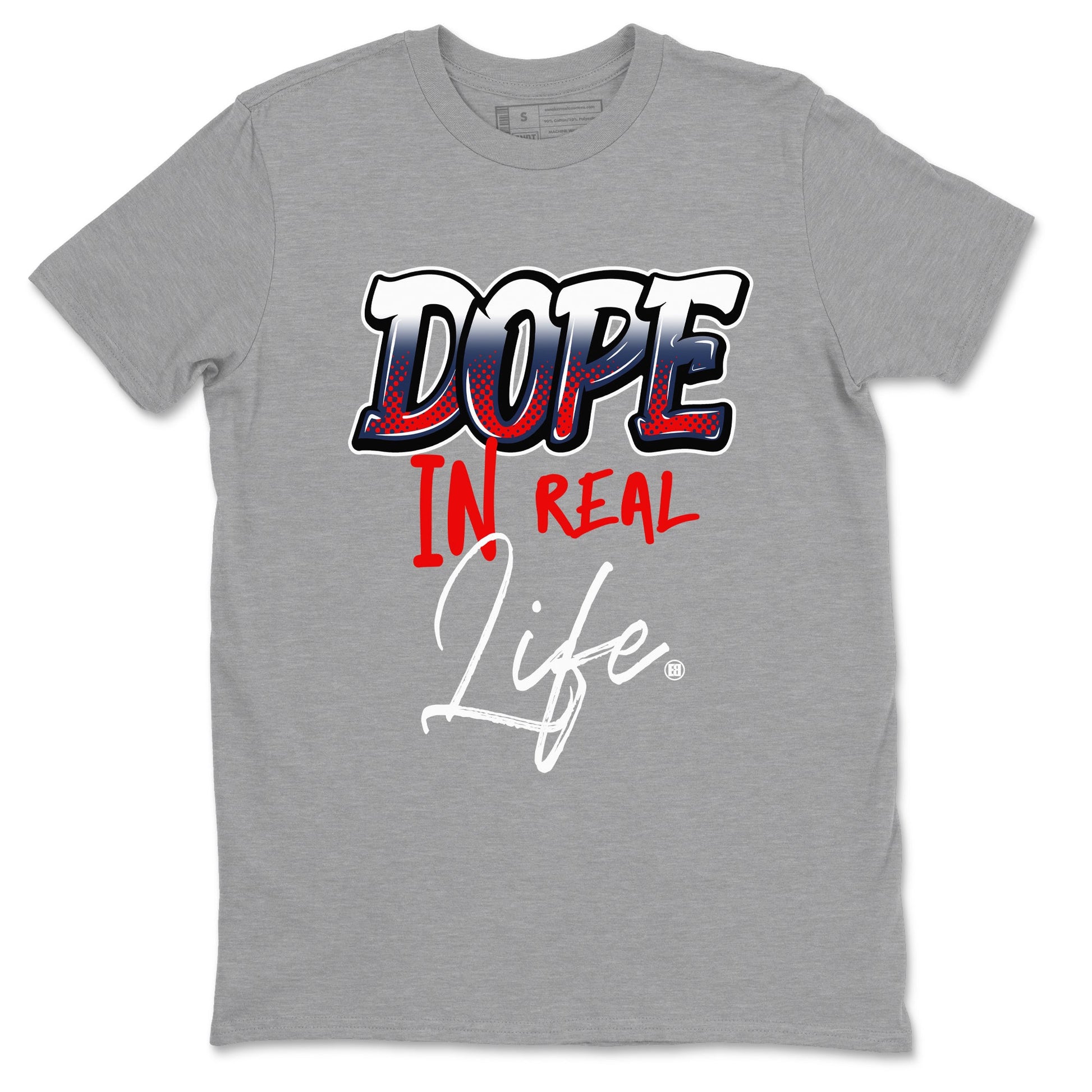 6s White And Midnight Navy shirts to match jordans Dope In Real Life sneaker match tees Air Jordan 6 White And Midnight Navy SNRT Sneaker Tees streetwear brand Heather Grey 2 unisex cotton tee
